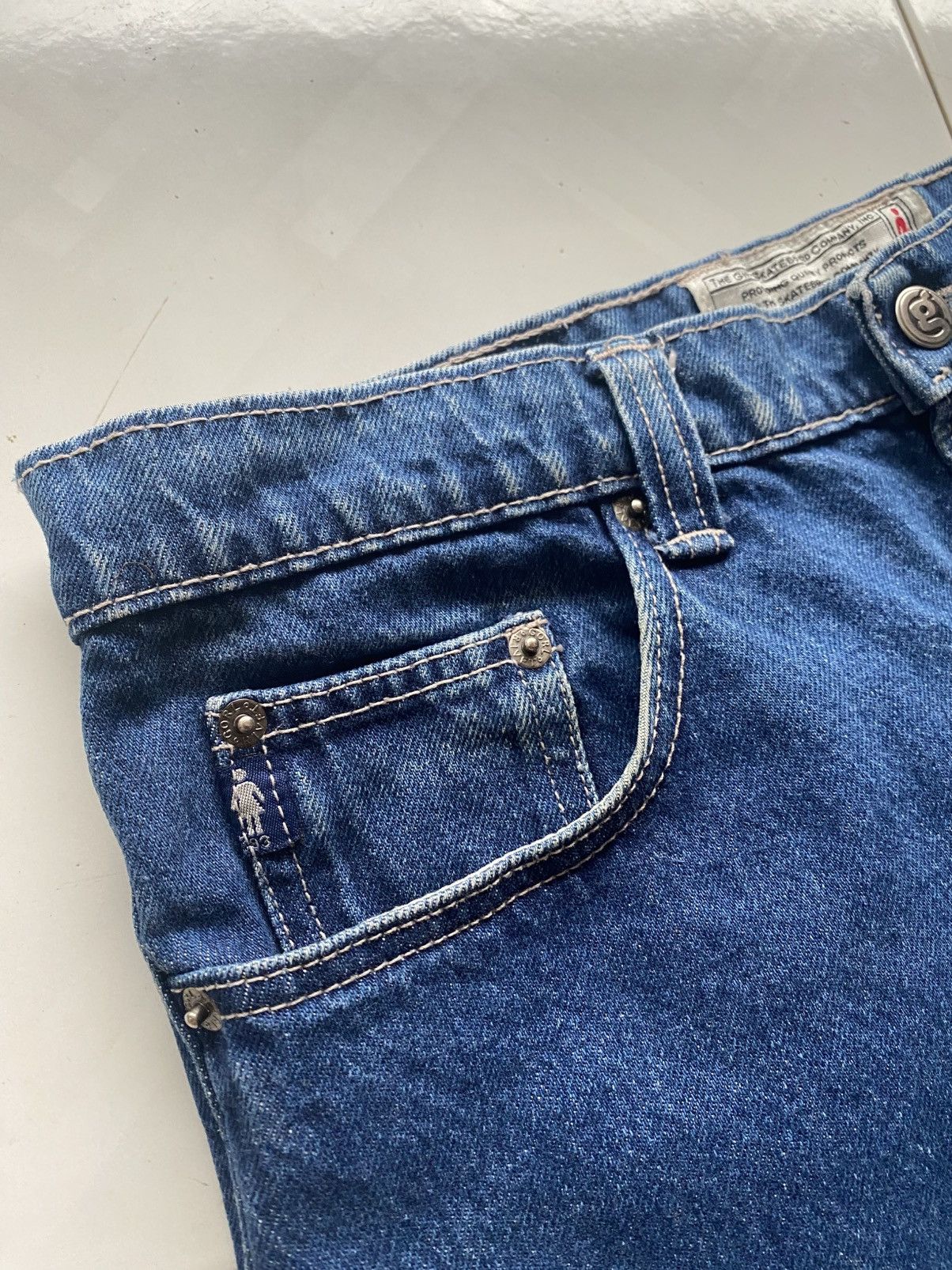 Girl Skateboards Vintage Girl Skateboards Distressed Baggy Jeans Size US 32 / EU 48 - 5 Thumbnail