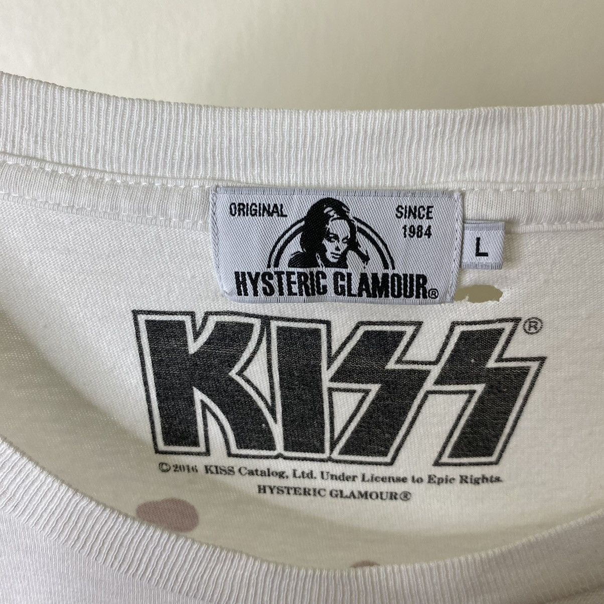 Hysteric Glamour Hysteric Glamour x Kiss Band Collaboration Tee Size US M / EU 48-50 / 2 - 3 Thumbnail