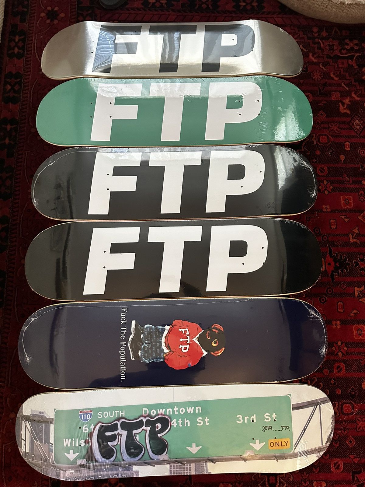 Fuck The Population Fuck The Population FTP Skateboards Size ONE SIZE - 1 Thumbnail