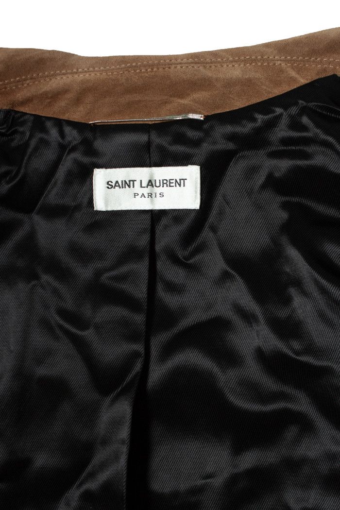 Saint Laurent Paris Saint Laurent, Suede western jacket in cognac 2019 Size US M / EU 48-50 / 2 - 6 Thumbnail