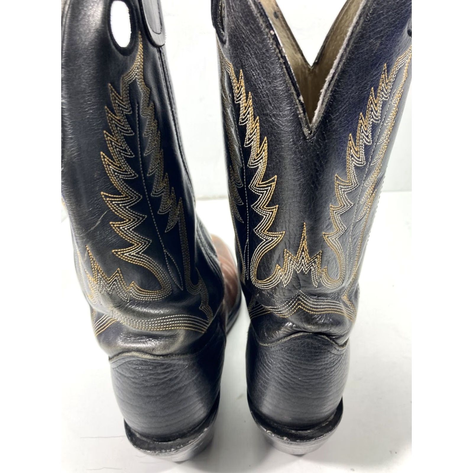 Durango Durango Buckaroo Boots Men Size 11 D Two Tone Leather Western Style SW6405 14 In Boots Mens Brown Western Cowboy Leather Durango Buckaroo SW6405 14 In Size US 11 / EU 44 - 7 Thumbnail