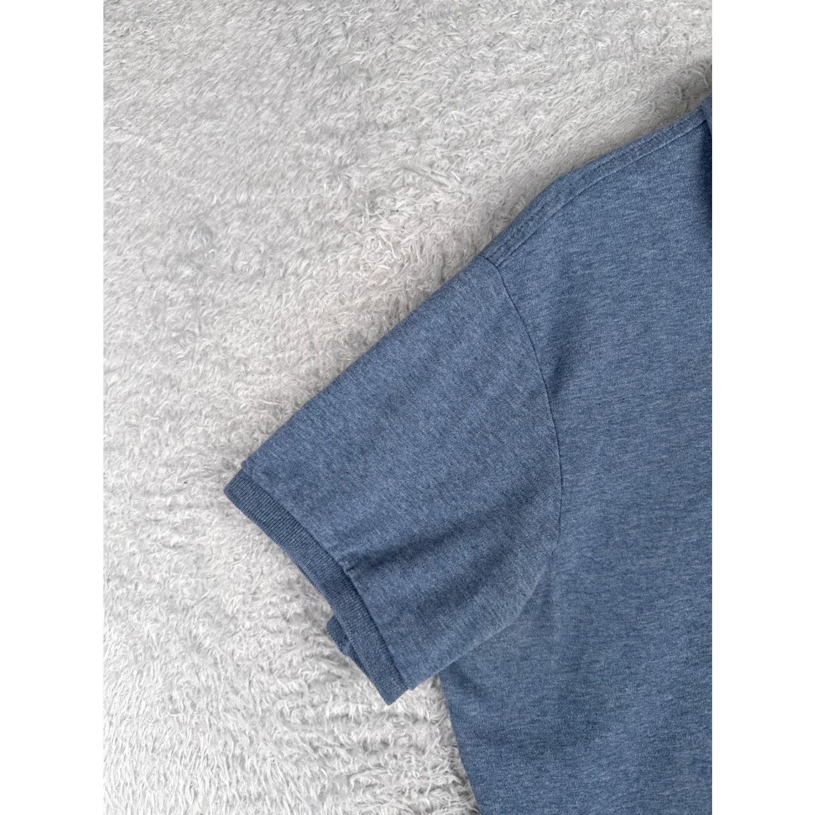Ralph Lauren VINTAGE Ralph Lauren Polo Shirt Mens Large Blue 100% Cotton Knit Polo Golf Pony Modern American Sports Shirt Mens Large Blue 100% Cotton Knit Size US L / EU 52-54 / 3 - 3 Thumbnail
