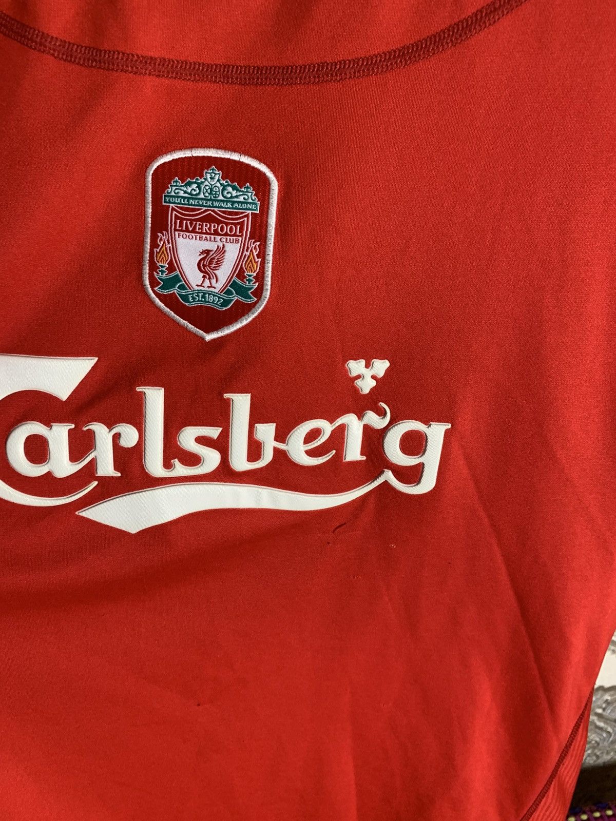 Reebok VINTAGE REEBOK FC LIVERPOOL ENGLAND SOCCER JERSEY RETRO 90s Size US XL / EU 56 / 4 - 3 Thumbnail
