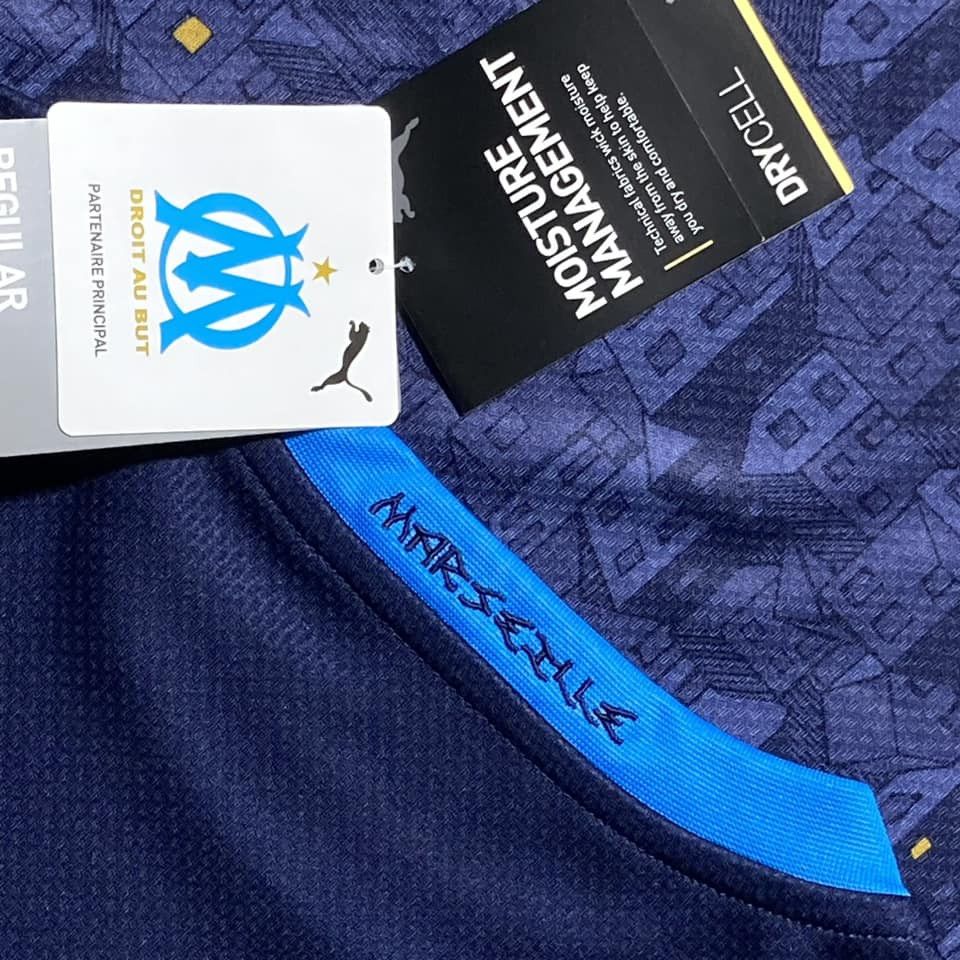 Puma 2020-21 Olympique Marseille Away Puma 757037-03 Size US S / EU 44-46 / 1 - 5 Thumbnail