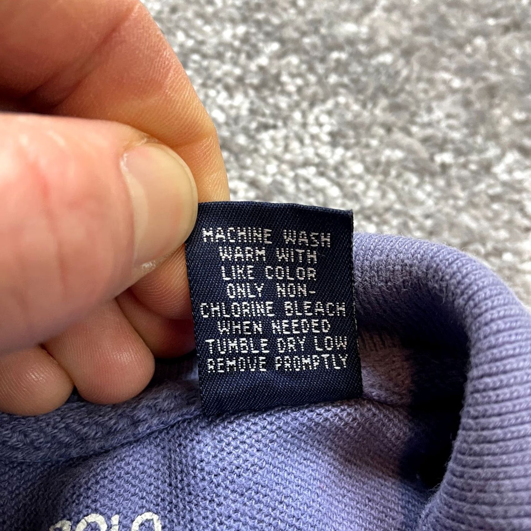 Cherokee VINTAGE Cherokee Polo Shirt Womens XL Light Purple Cotton Collared Short Sleeve Regular Fit Knit 100% Cotton Polo Women Purple 60s? Size XL / US 12-14 / IT 48-50 - 5 Thumbnail