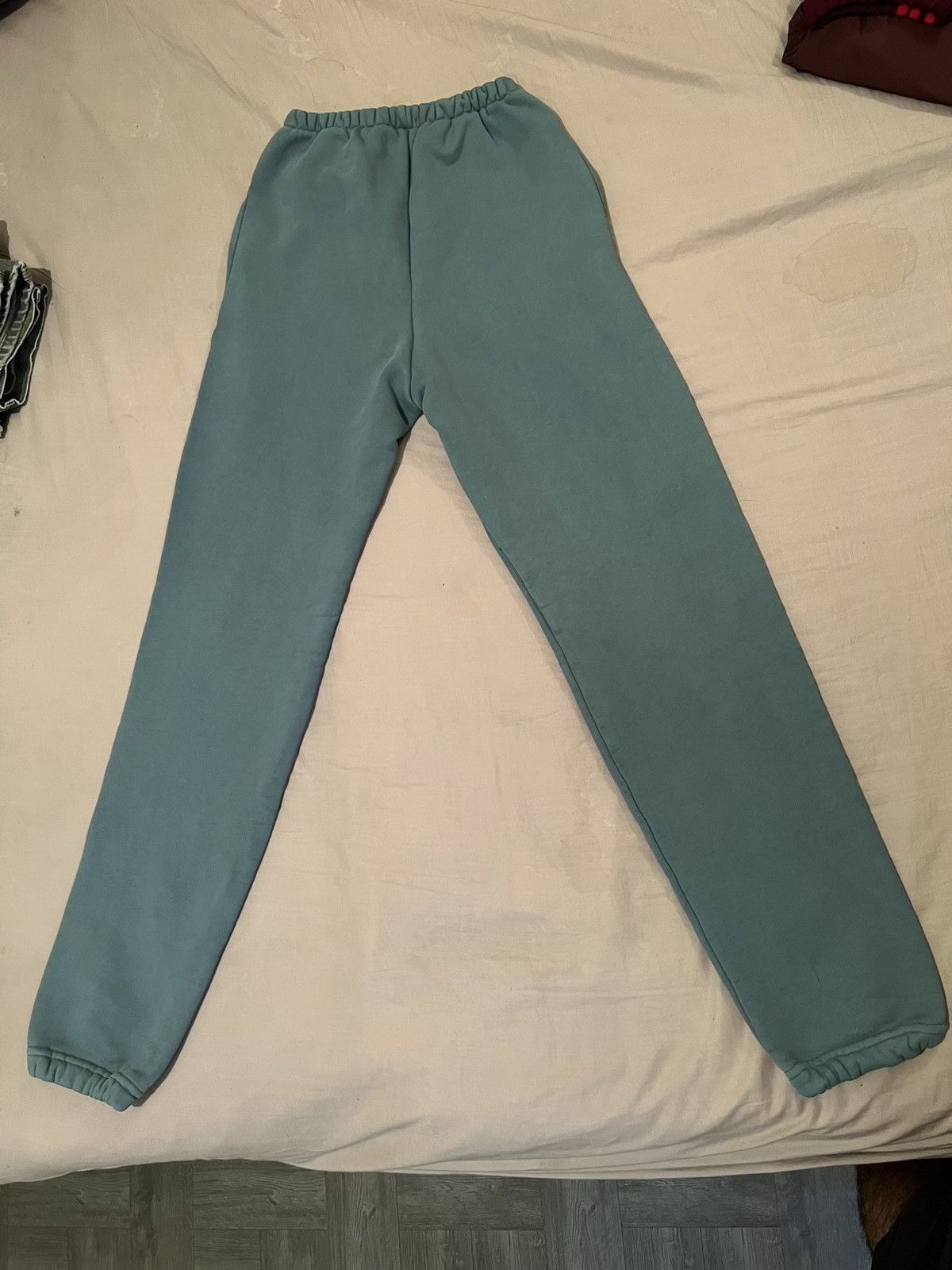 Yeezy Yeezy Calabasas Embroidered French Terry Pants Size US 29 - 2 Thumbnail