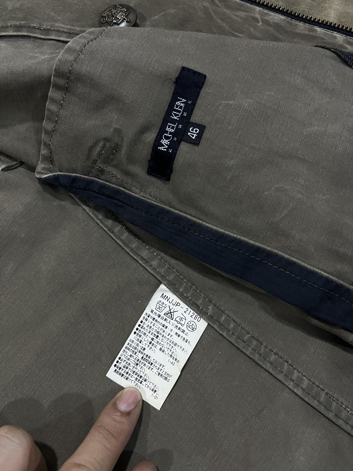 If Six Was Nine 🇯🇵 MICHEL KLEIN HOMME SIZE 46 LGB STYLE JACKET Size US S / EU 44-46 / 1 - 8 Thumbnail