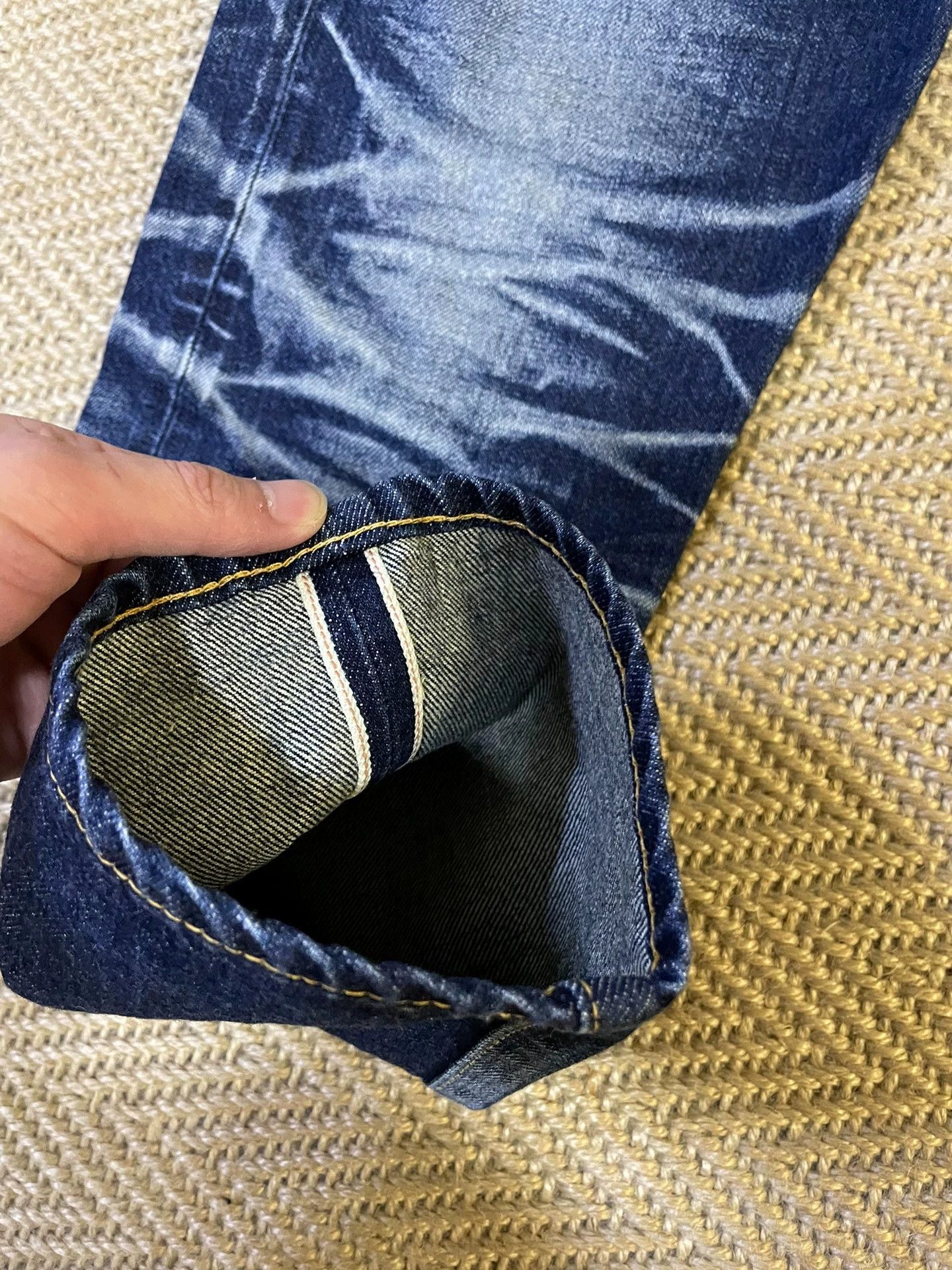 Fragment Design FRAGMENT x VANQUISH Violent Wash 9-Cut Jeans W30 Near Size US 30 / EU 46 - 4 Thumbnail