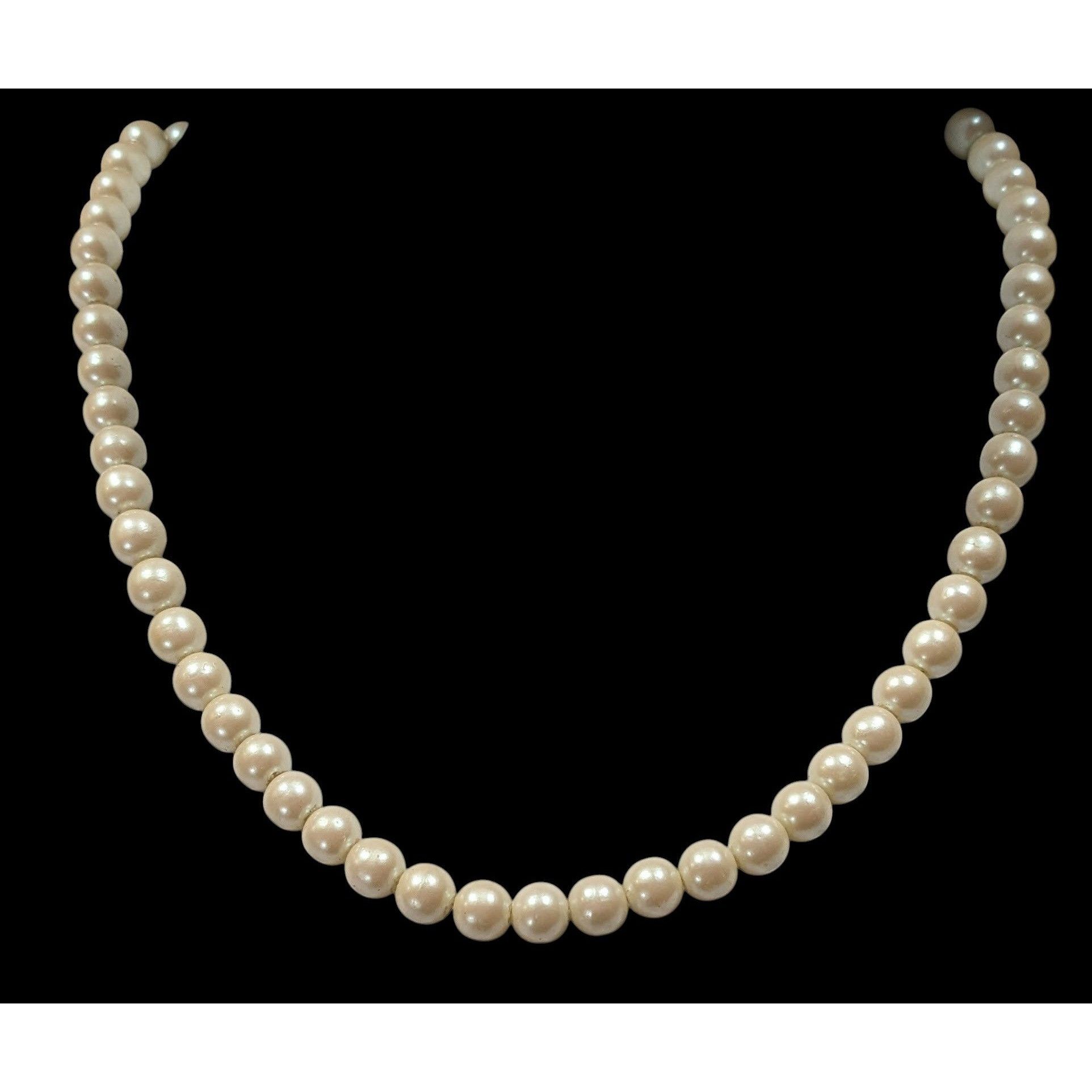Other Vintage Shimmery Faux Pearl Beaded Necklace Size ONE SIZE - 4 Thumbnail