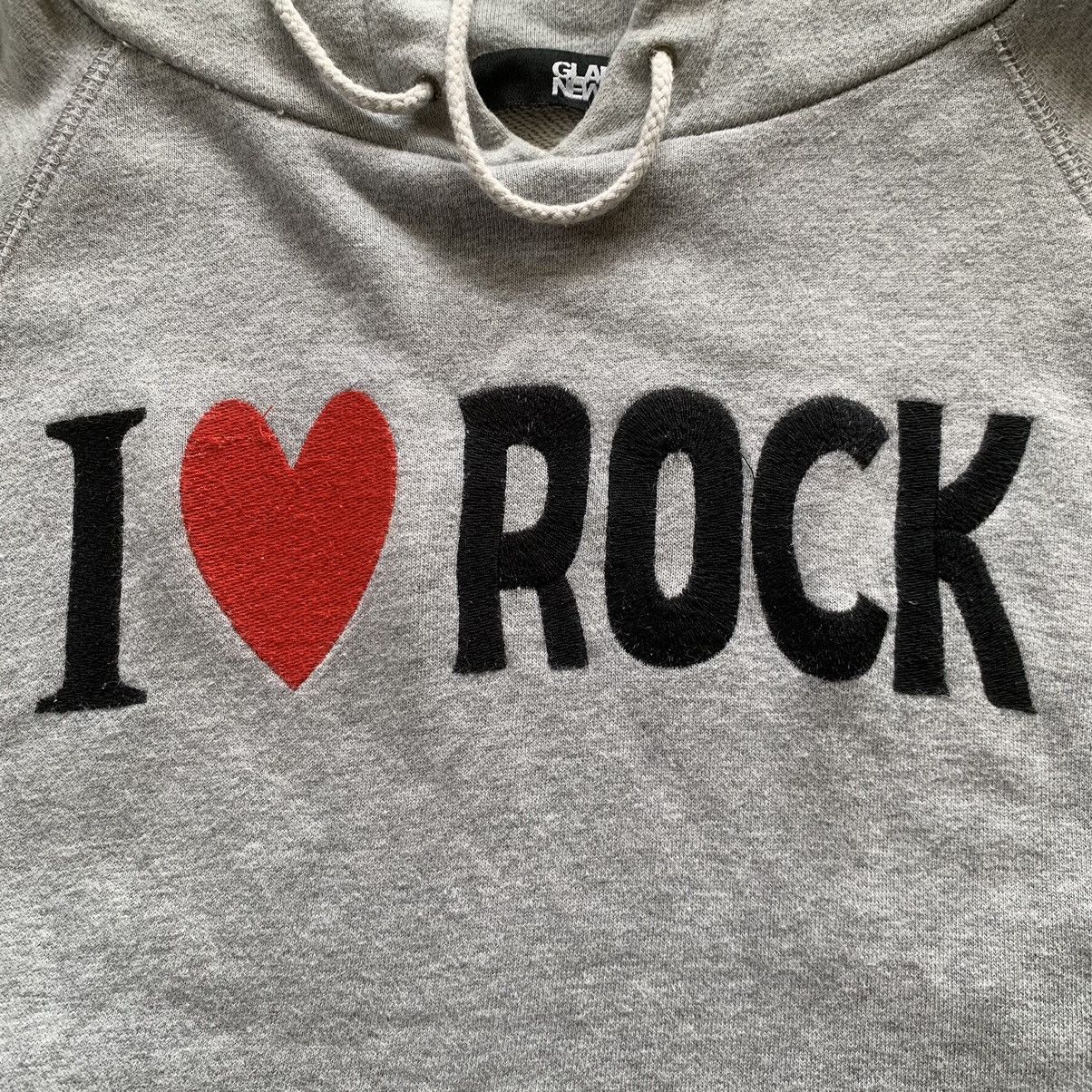 Le Grande Bleu (L.G.B.) 2000’s Gladnews I ❤️ ROCK Hoodie Size S / US 4 / IT 40 - 7 Thumbnail