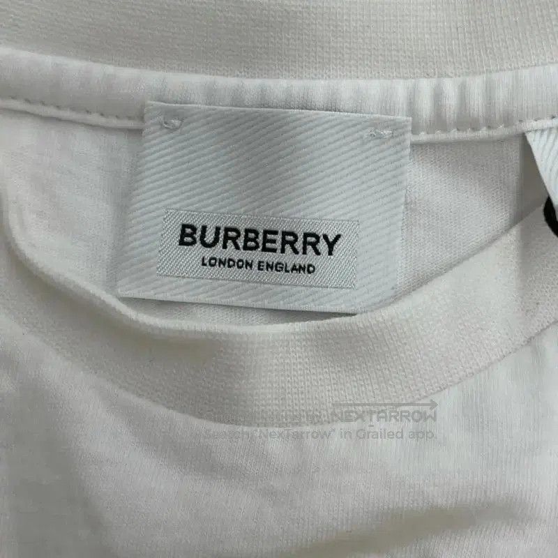 Burberry Burberry Limited White Cotton Men's T-Shirt. Size US S / EU 44-46 / 1 - 4 Thumbnail
