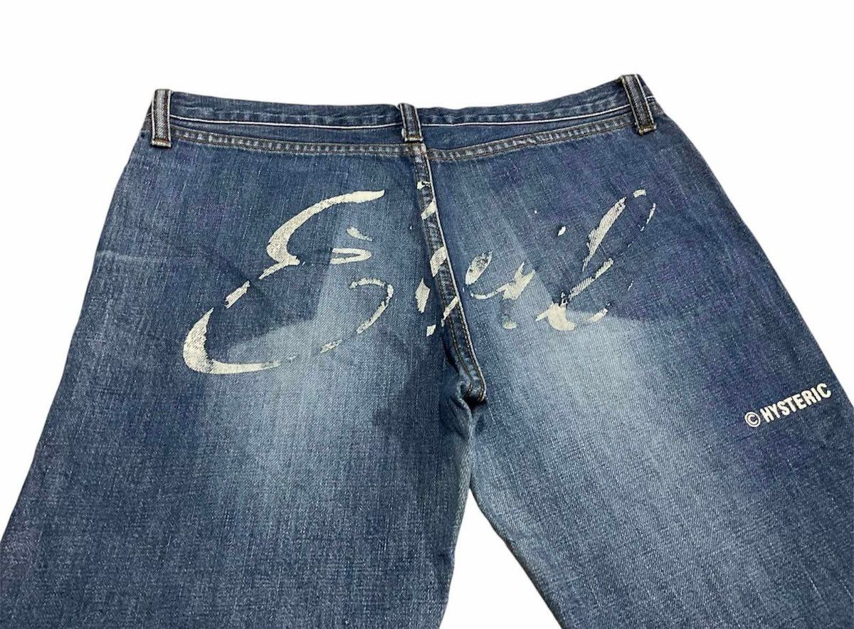 Hysteric Glamour × If Six Was Nine × Japanese Brand 🔥Y2K Archived Vintage Hysteric Glamour Evil Denim Size US 29 - 1 Thumbnail
