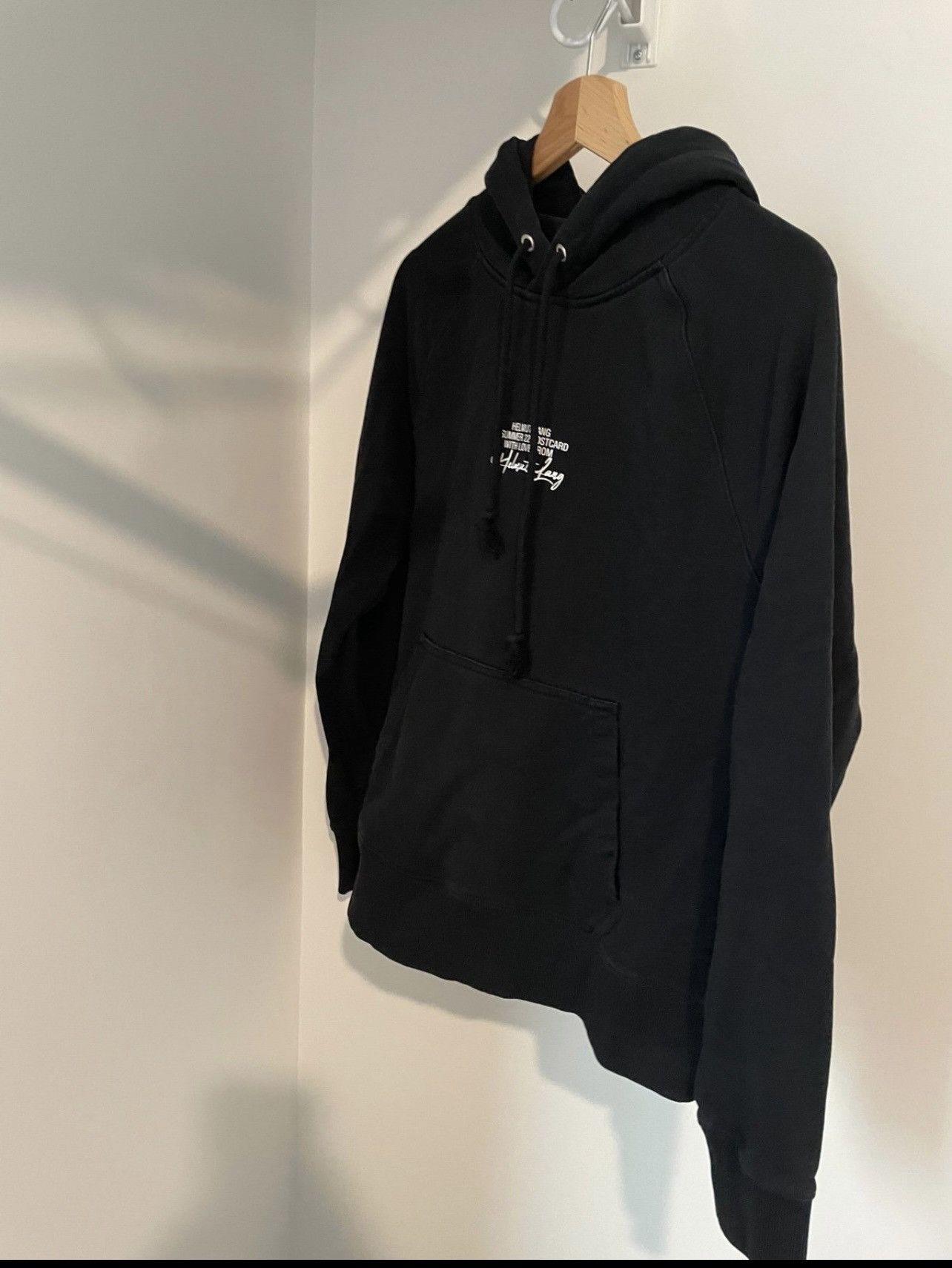 Men’s M / Women’s L Helmut Lang Summer 2022 Postcard Hoodie