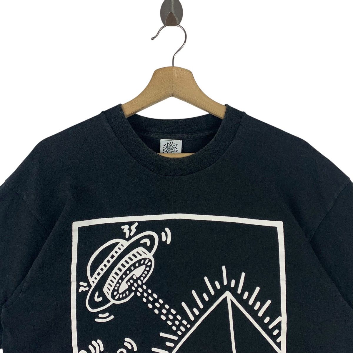 Keith Haring × Vintage Vintage KEITH HARING Pop shop pop art printed tee Size US L / EU 52-54 / 3 - 2 Thumbnail