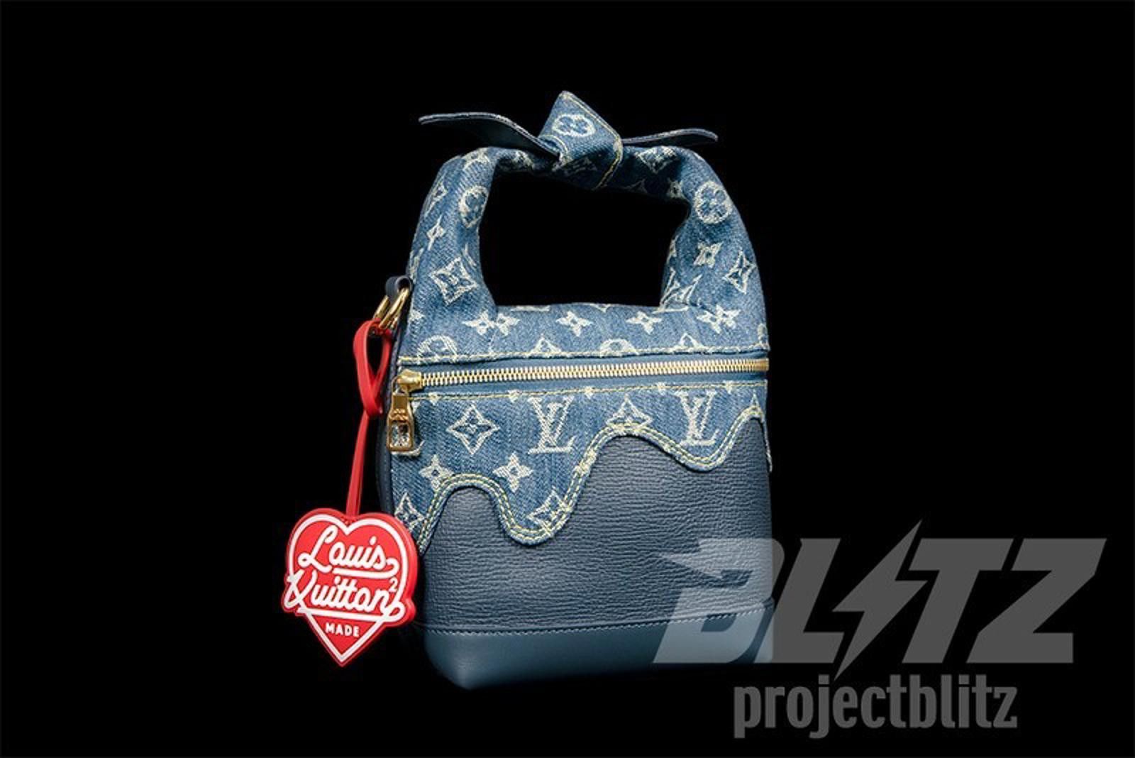 Louis Vuitton LOUIS VUITTON NIGO JAPANESE CRUISER HAND BAG DENIM MONOGRAM Size ONE SIZE - 1 Thumbnail