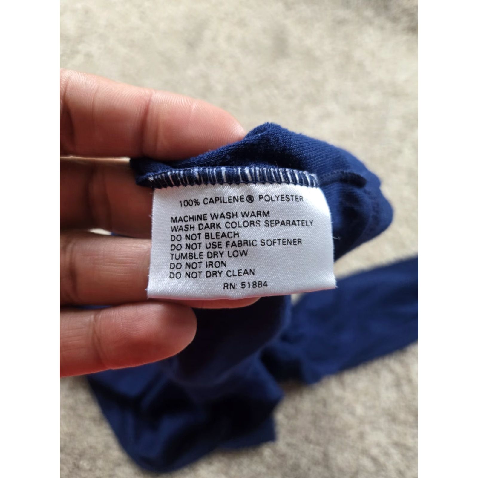 Patagonia VINTAGE Patagonia Capilene Shirt Mens XL Blue Long Sleeve Base Layer 1/4 Zip USA Size US XL / EU 56 / 4 - 6 Thumbnail