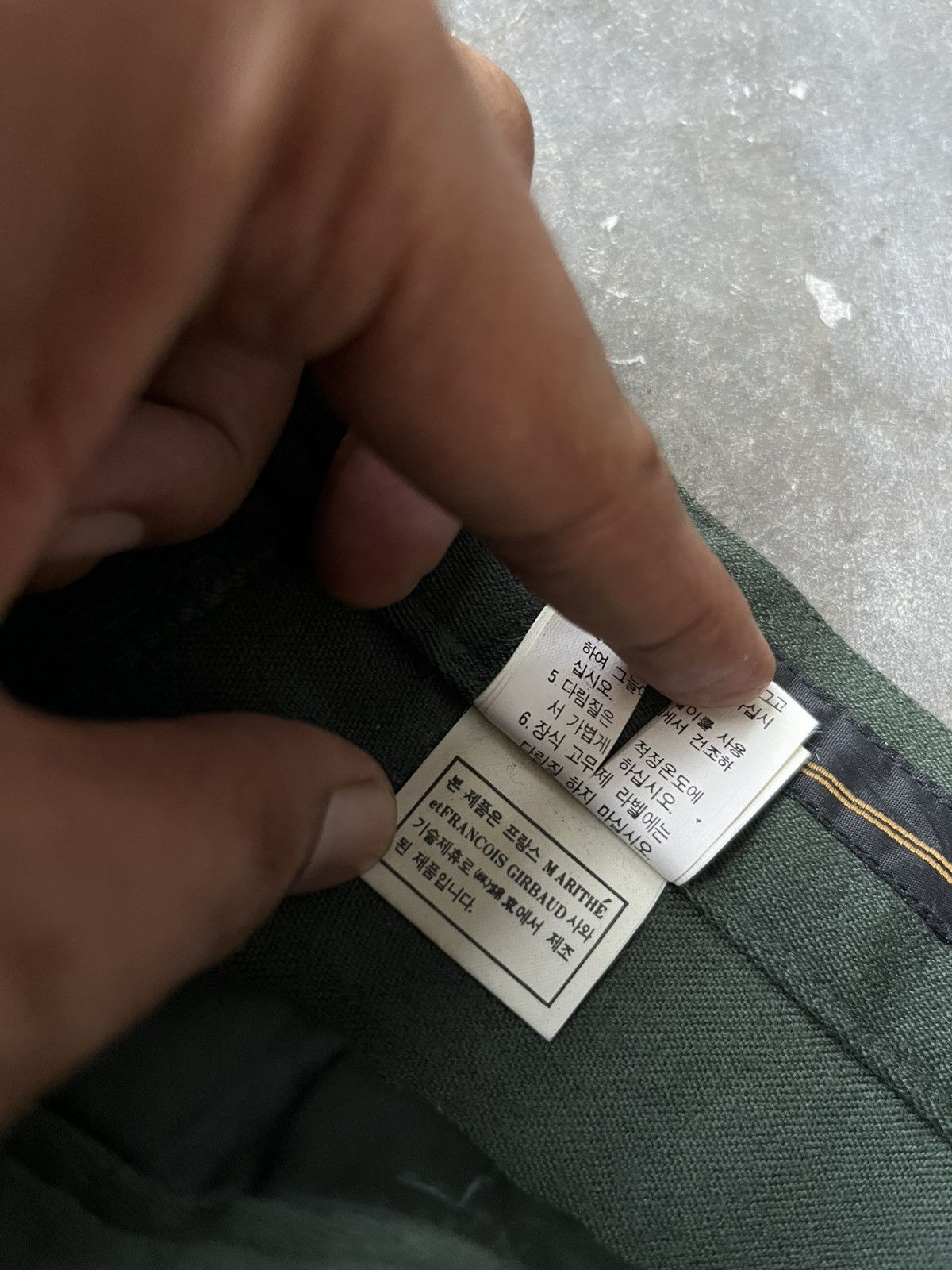 Vintage Martihe Francois Girbaud wool pants