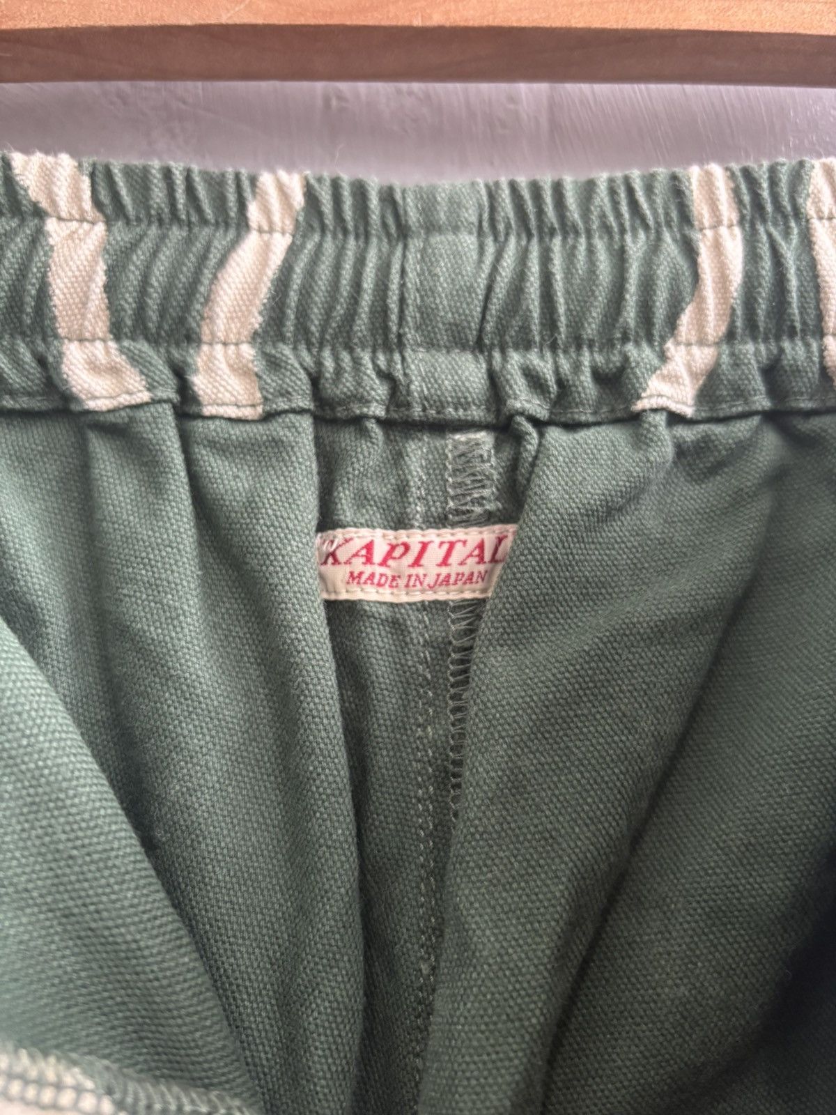 Kapital Kapital cactus canvas/Hemp easy pant Size US 32 / EU 48 - 9 Thumbnail