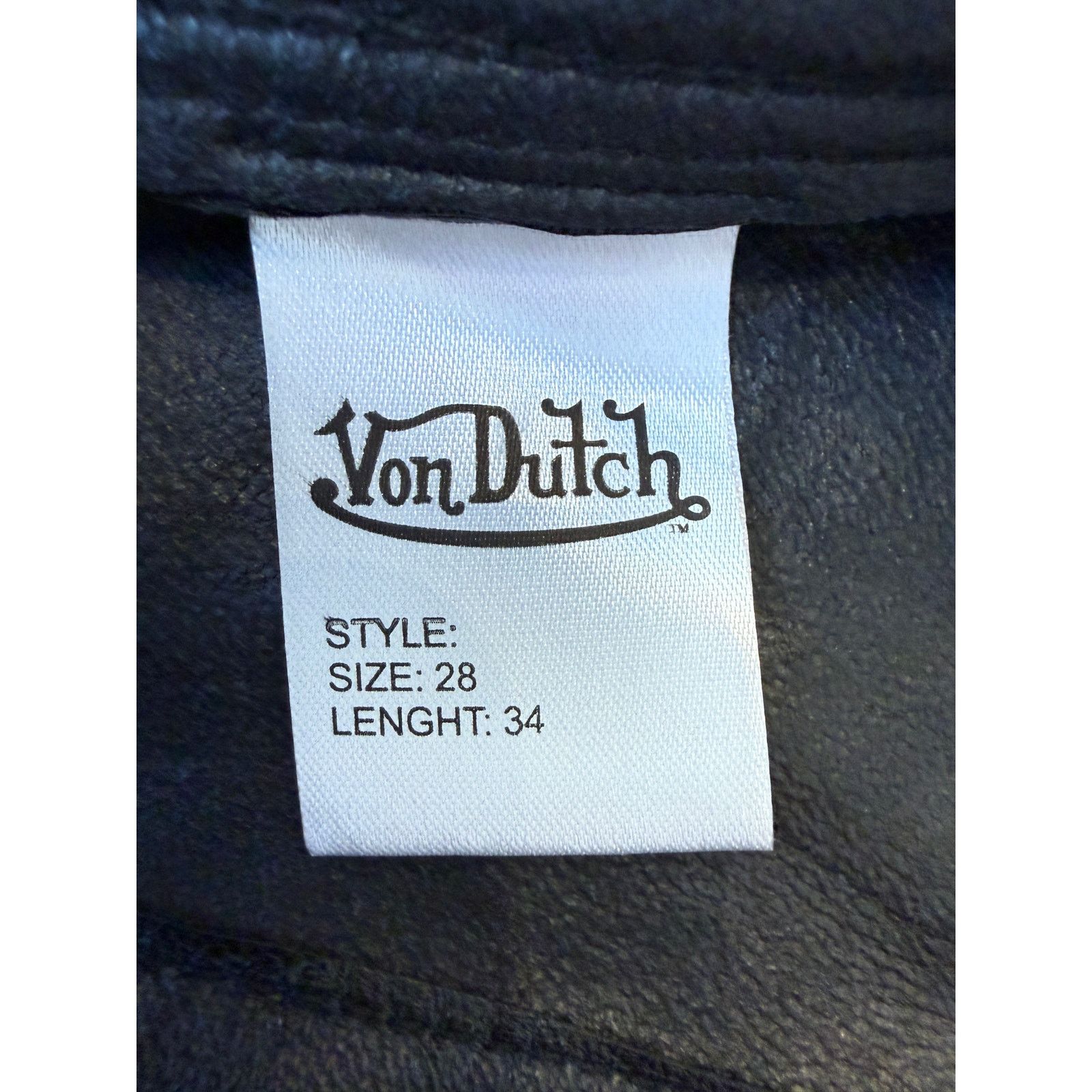 Von Dutch Von Dutch Leather Shorts Size 28" / US 6 / IT 42 - 6 Thumbnail
