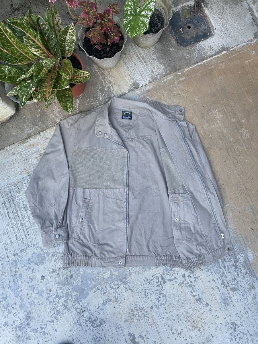 Japanese Brand Simple Life zip up jacket Size US L / EU 52-54 / 3 - 3 Thumbnail
