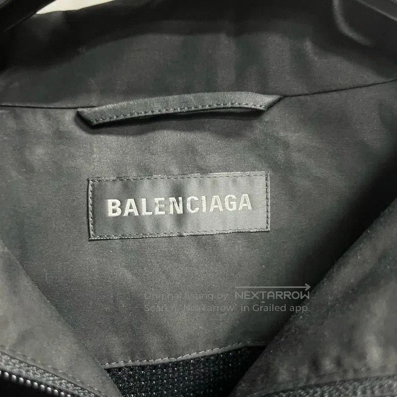 Balenciaga Balenciaga Black Logo Zip Sun Protection Jacket. Size US S / EU 44-46 / 1 - 3 Thumbnail