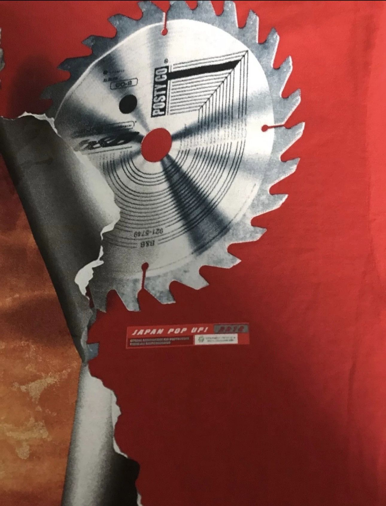 Rap Tees Post Malone Japan Pop-Up Exclusive Red T-Shirt Size M Size US M / EU 48-50 / 2 - 5 Thumbnail