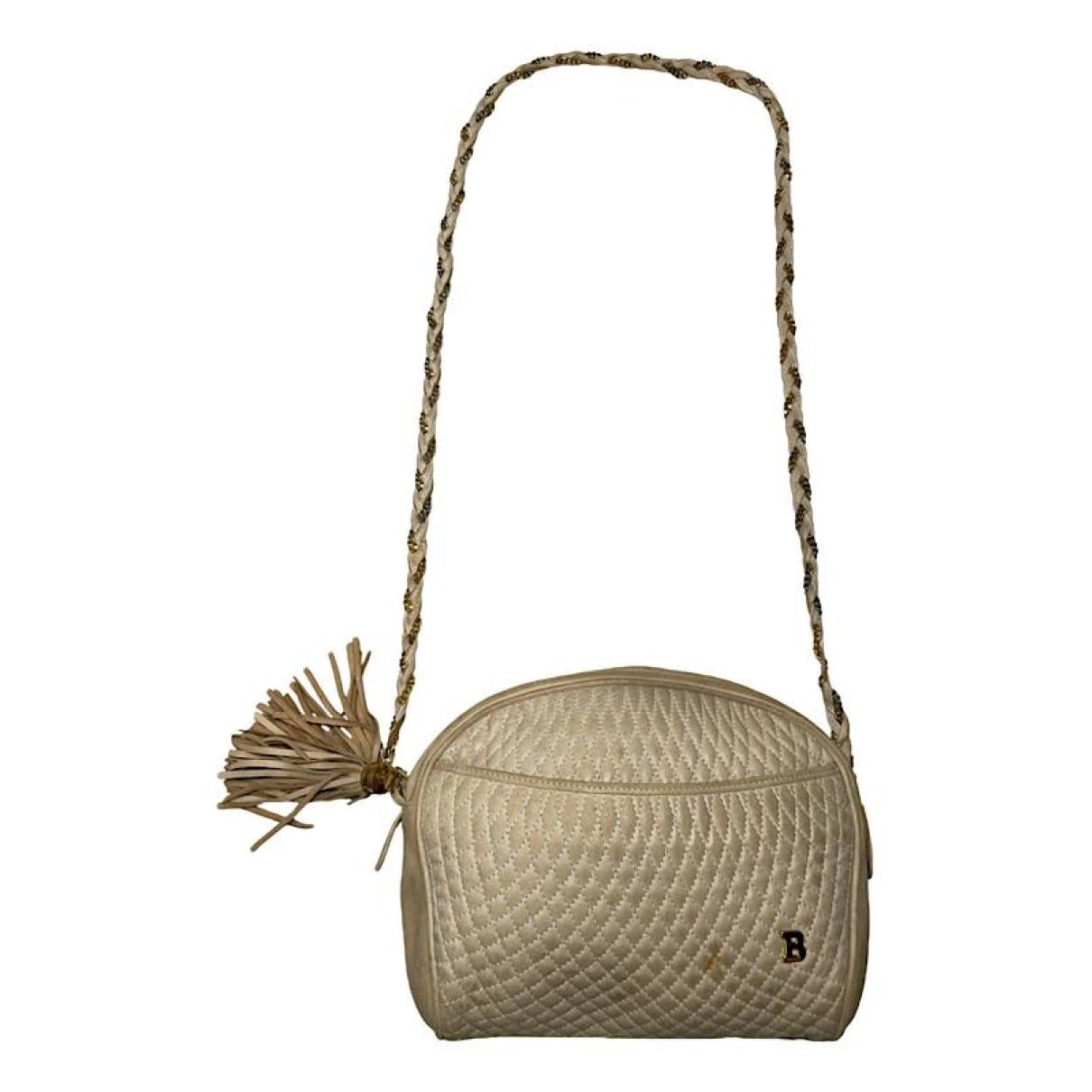 Bally Beige Leather Handbag Size ONE SIZE - 1 Thumbnail
