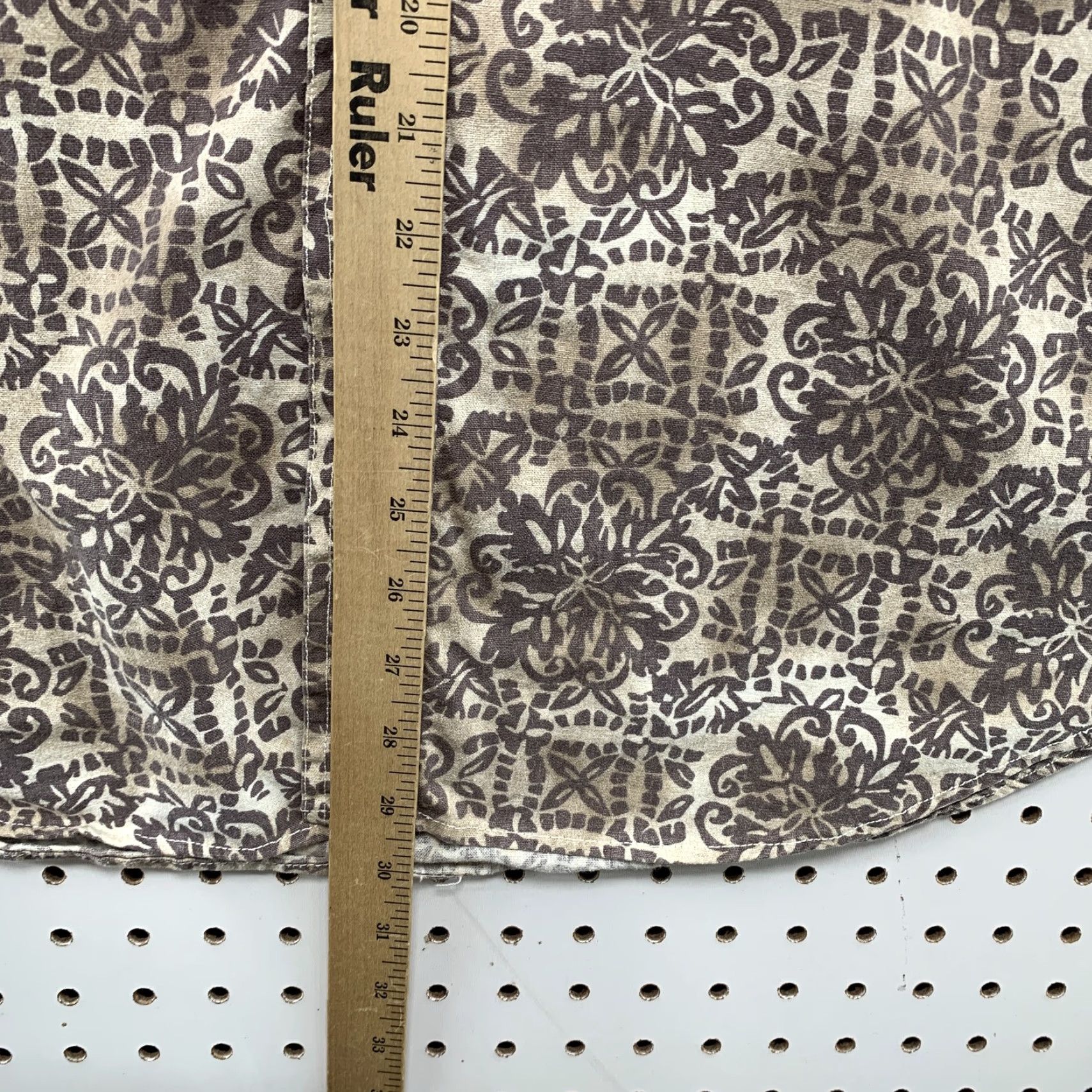 Vintage VINTAGE Adirondack Brown Geometric Button-Up Shirt Mens Large Long Sleeve Retro Size US L / EU 52-54 / 3 - 7 Thumbnail