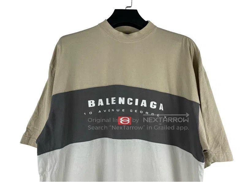 Balenciaga Balenciaga Contrast Short Sleeve Size US S / EU 44-46 / 1 - 3 Thumbnail