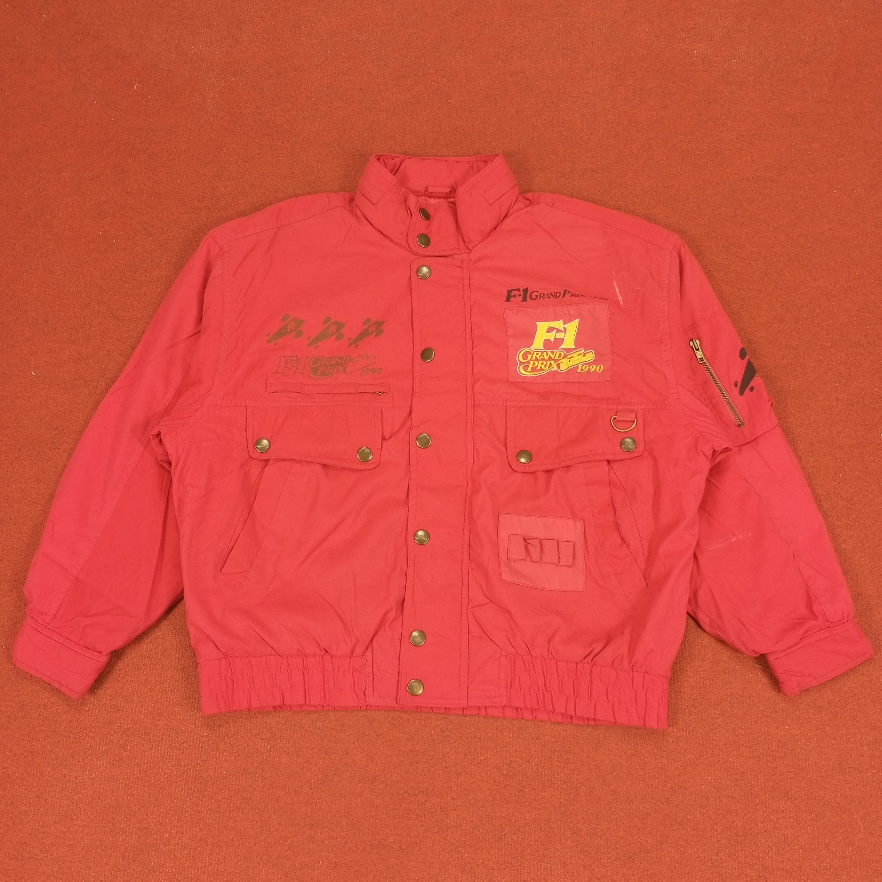 F1 Grand Prix 1990 Motorsports Racing Style Jacket