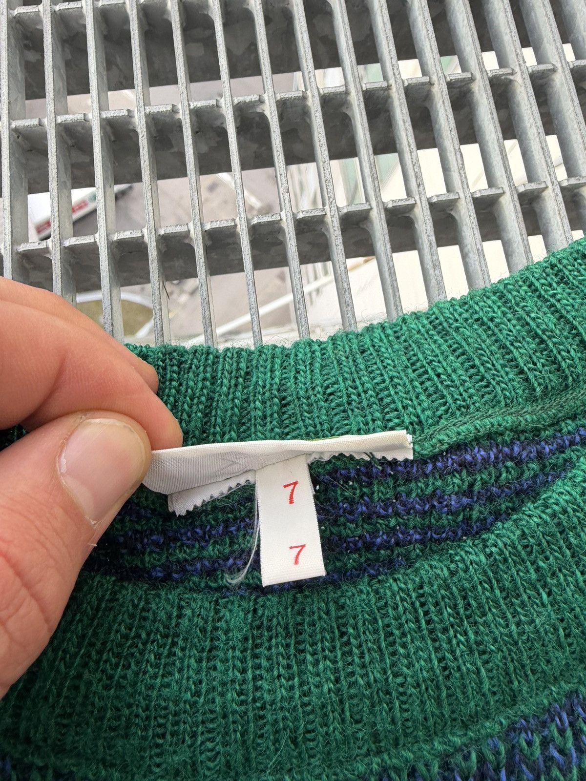 Lacoste Vintage Lacoste Bear Logo Y2K Streetwear Knitted Sweater Size US XXL / EU 58 / 5 - 6 Thumbnail