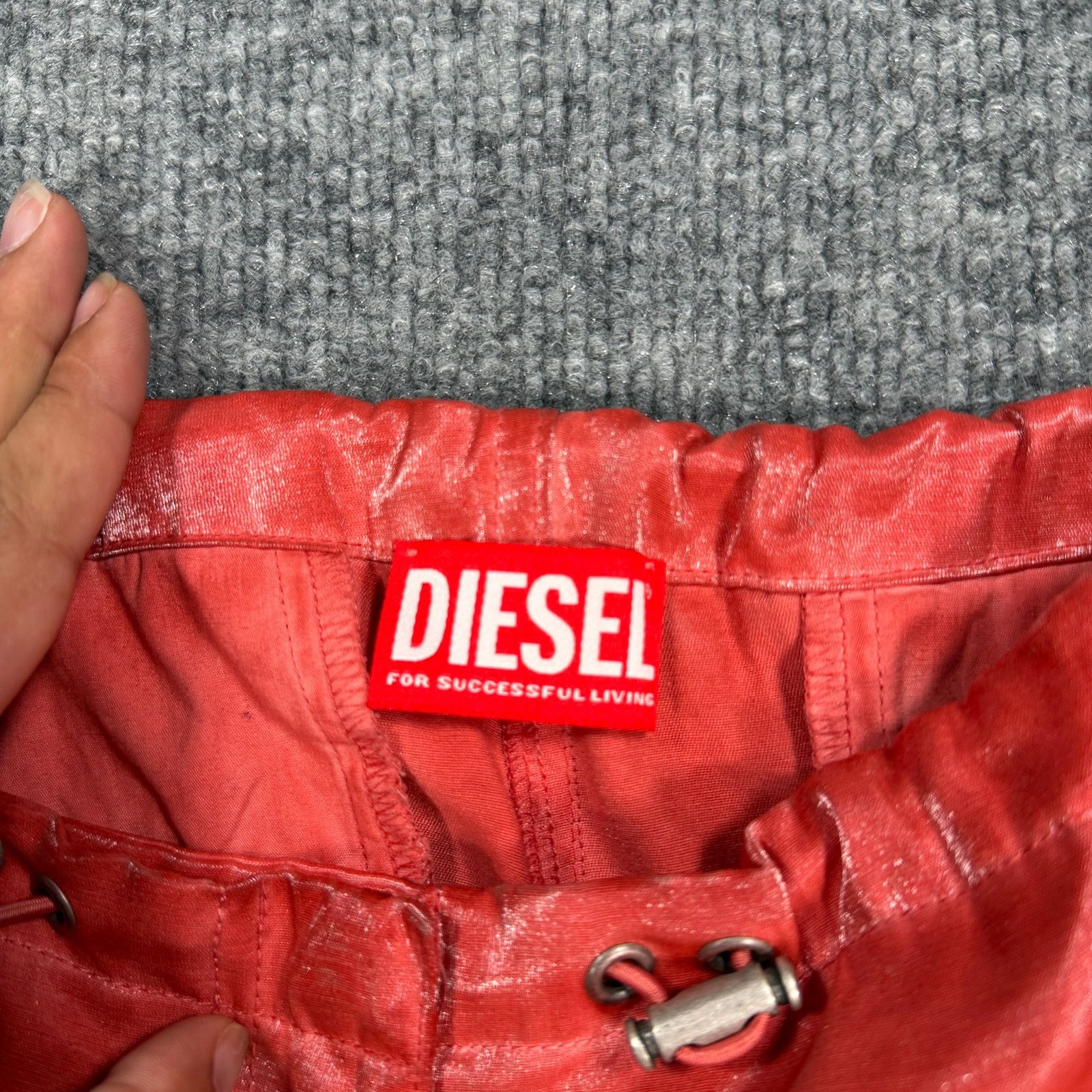 Diesel Diesel Salmon Leather 3/4th Shorts Size US 36 / EU 52 - 7 Thumbnail