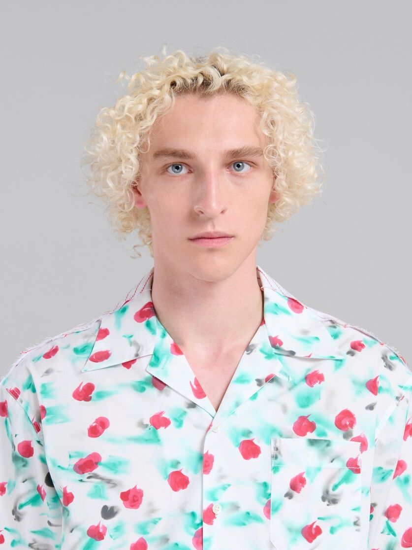 Marni oc11z0525 Printed Hawaian Shirt in Multicolor Size US M / EU 48-50 / 2 - 5 Thumbnail