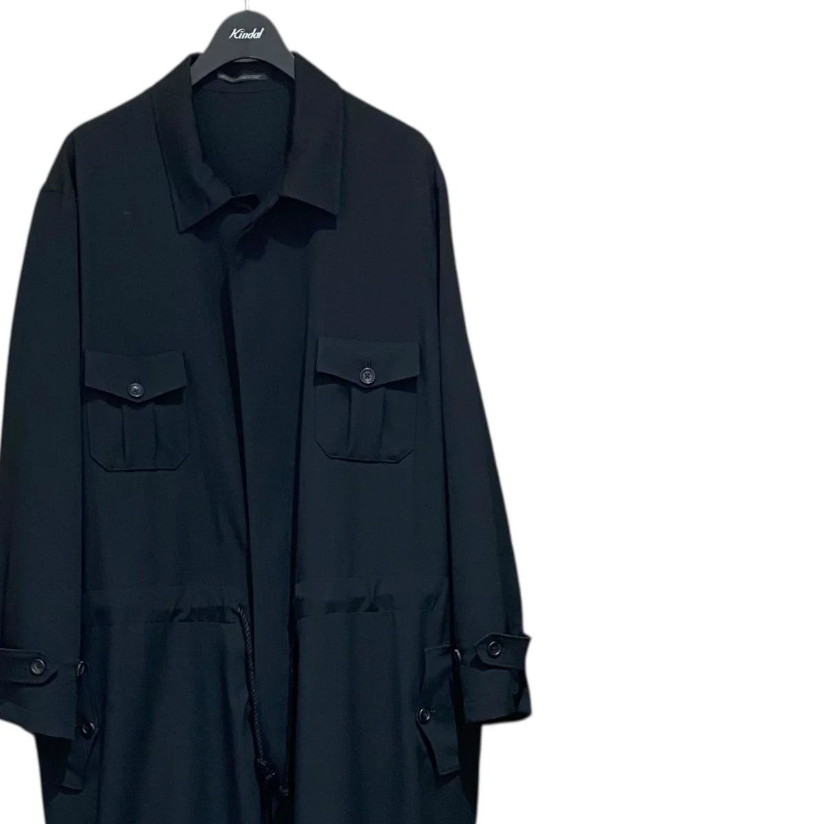 Yohji Yamamoto Yohji Yamamoto pour homme 25SS/DOUBLE PLACKET JUMPSUIT Size US S / EU 44-46 / 1 - 3 Thumbnail