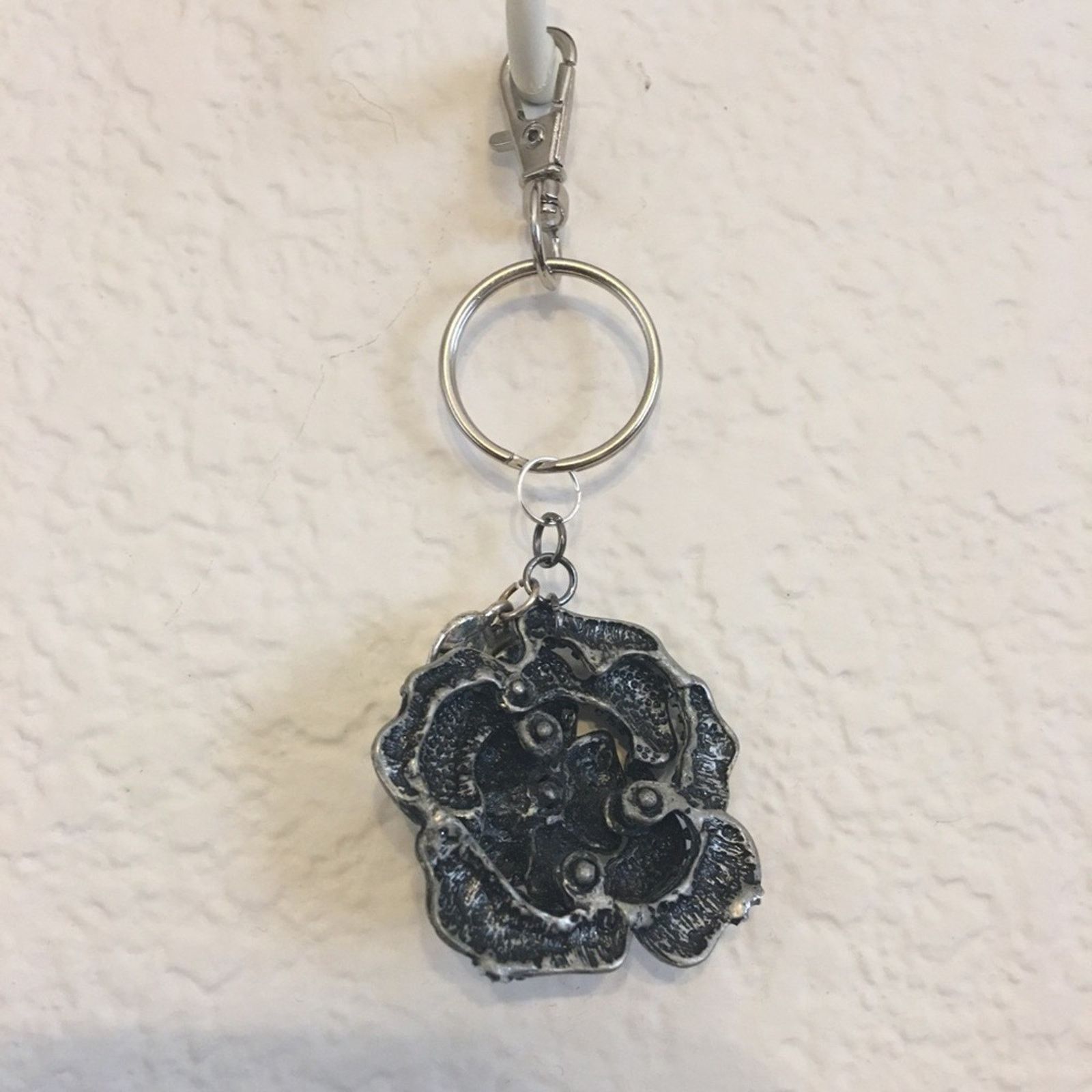 Handmade Vintage repurpose salvaged estate gem keychain Size ONE SIZE - 2 Thumbnail