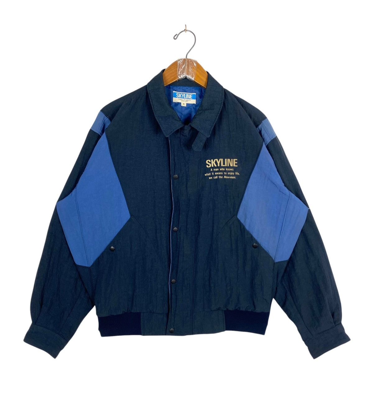 Japanese Brand Rare‼️ Vintage 90s Skyline Racing Light Jacket Size US M / EU 48-50 / 2 - 1 Thumbnail