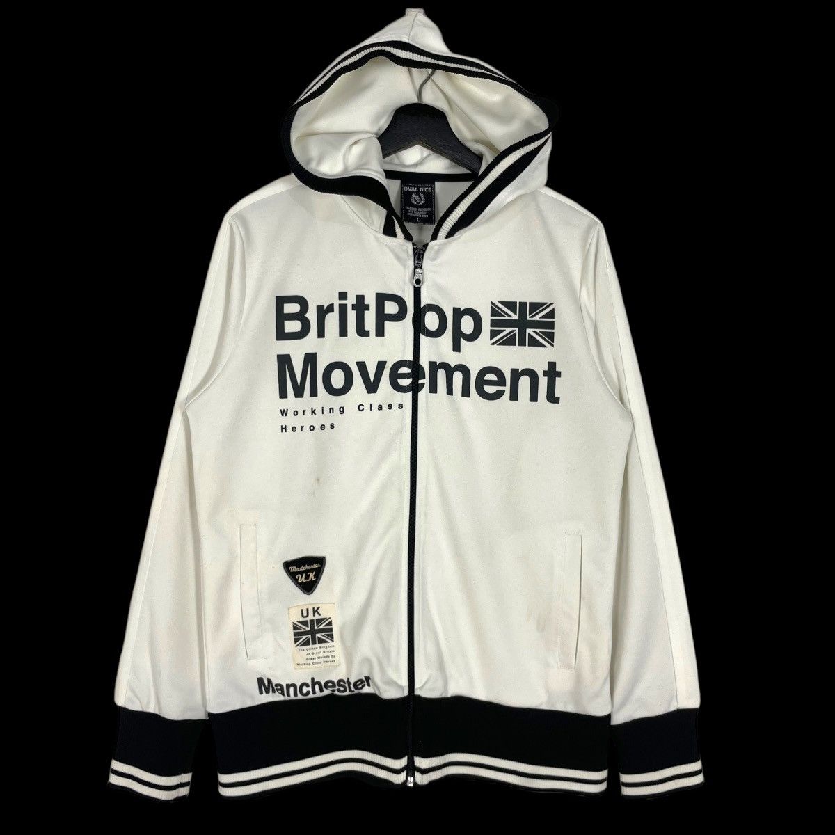 Band Tees Vintage Brit Pop Movement Manchester UK Sweater Hoodie Zipp Size US S / EU 44-46 / 1 - 1 Thumbnail
