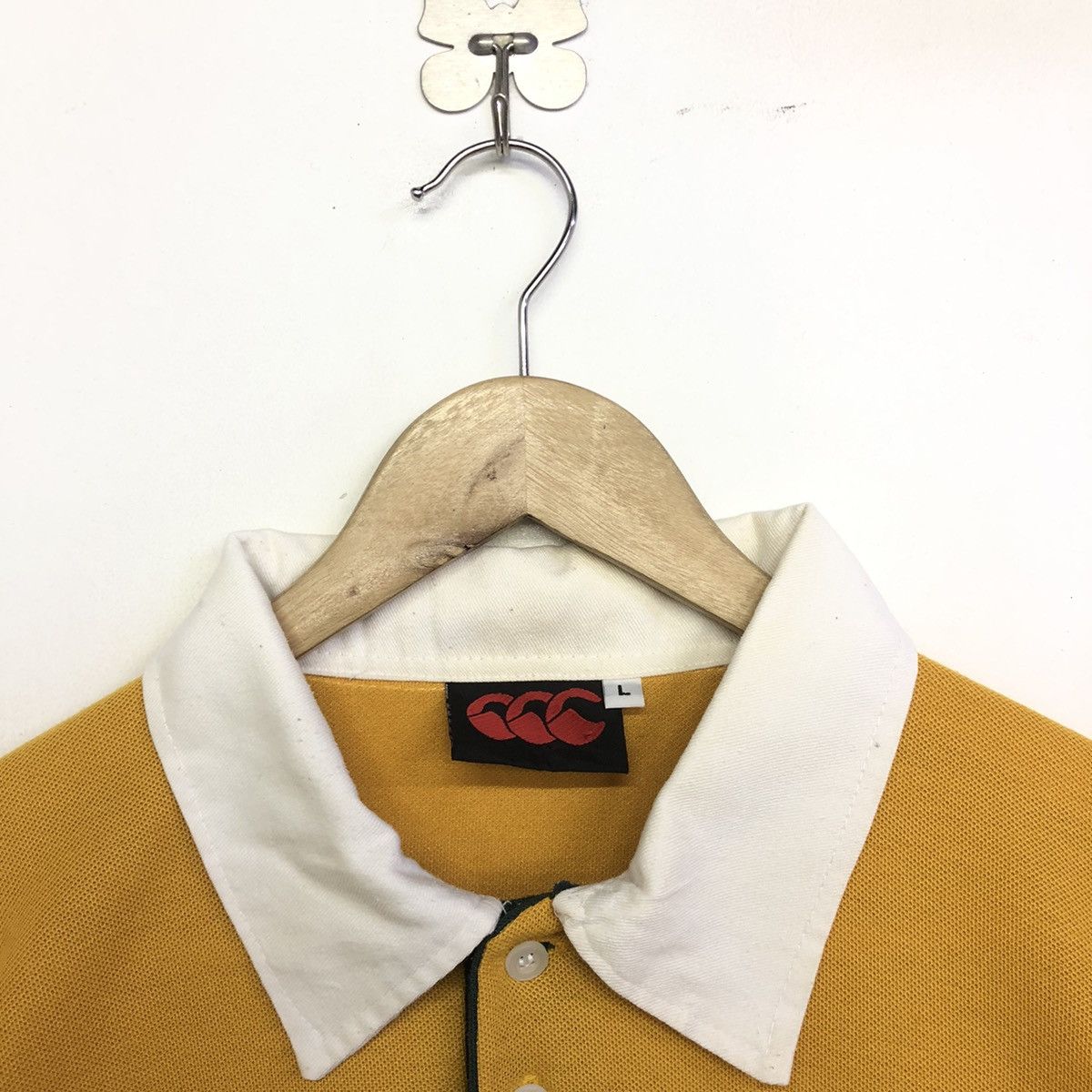 Canterbury of New Zealand × Vintage Vintage Canterbury Wallabies Australian Rugby Polo Shirt Size US L / EU 52-54 / 3 - 3 Thumbnail