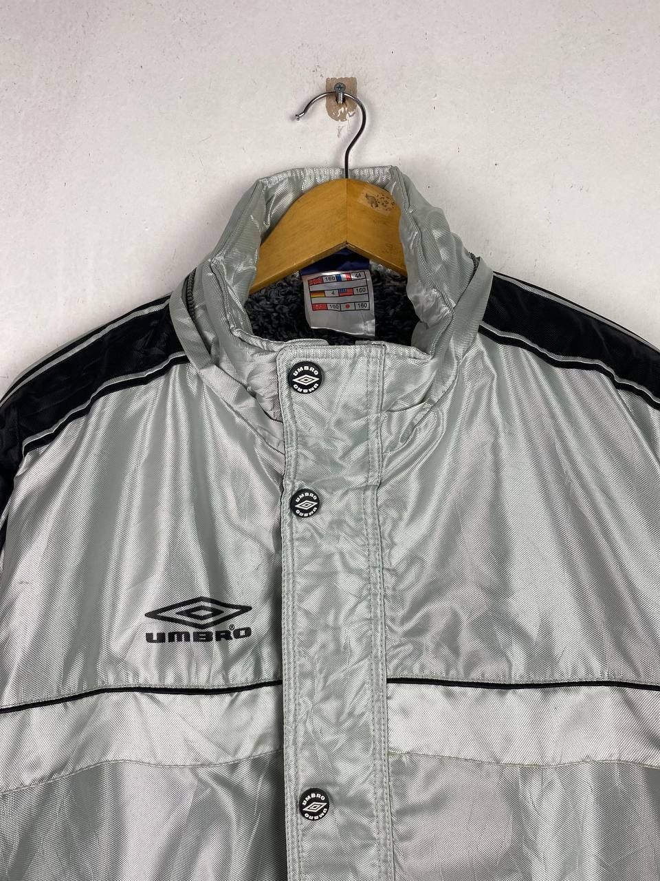 Umbro vintage umbro long jacket fleece lining missing hoody Size US XXL / EU 58 / 5 - 2 Thumbnail