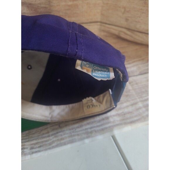 American Needle Vtg Minnesota Vikings Ann co snapback hat Split bar Size ONE SIZE - 9 Thumbnail