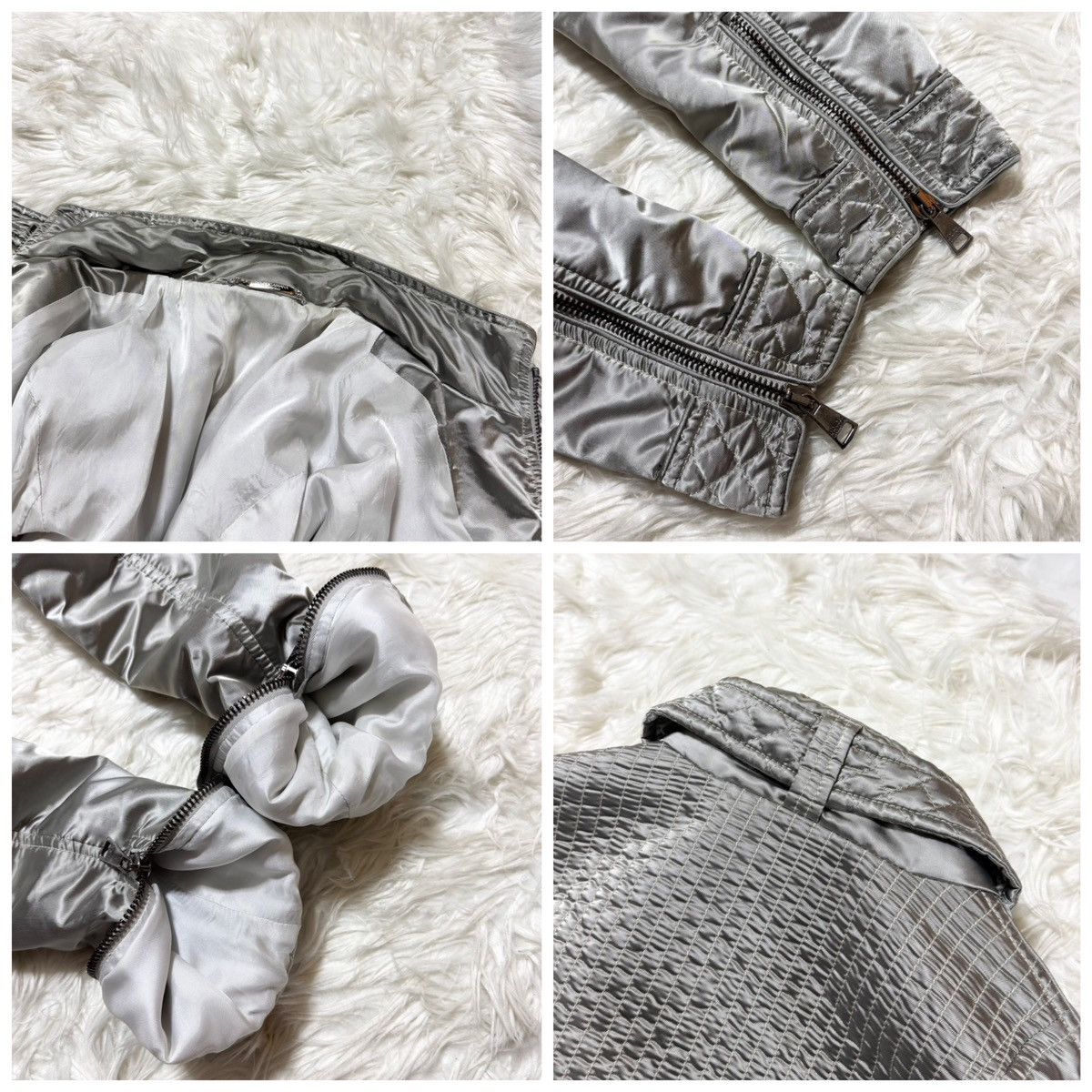 Dolce & Gabbana Authentic, Dolce & Gabbana Runway Quilted Zip-Up Jacket 46 Size US S / EU 44-46 / 1 - 4 Thumbnail
