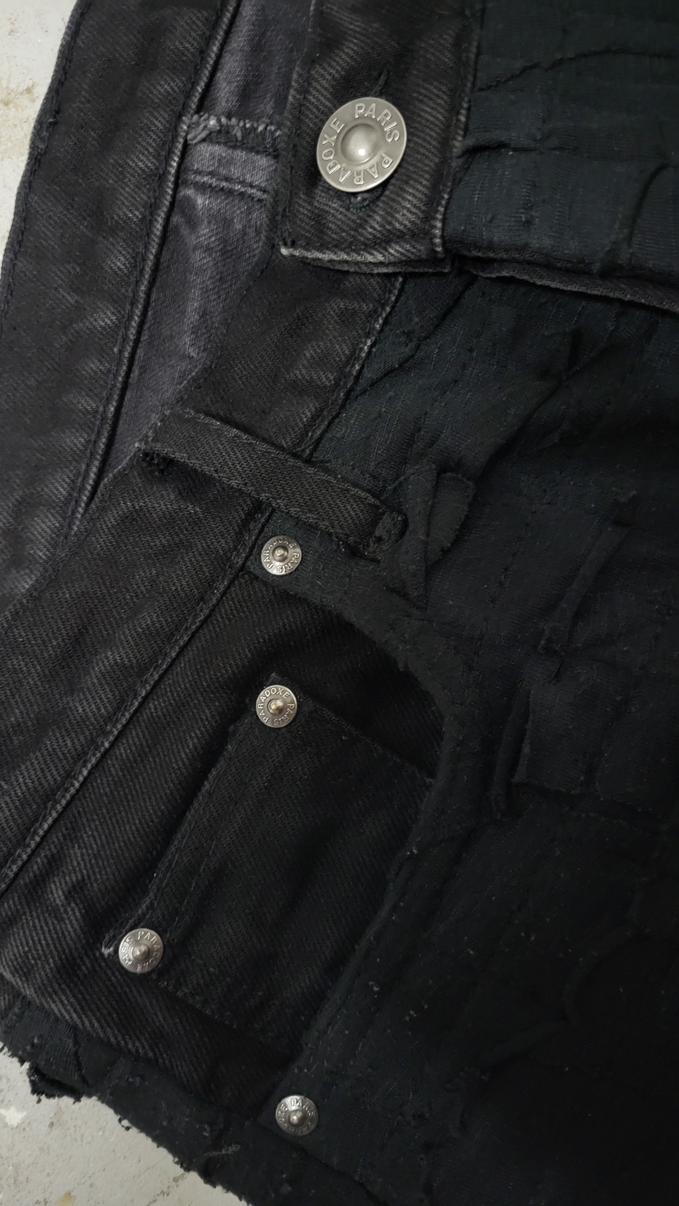 Paradoxe Paris Dark Flayed Sail Jeans Size US 28 / EU 44 - 5 Thumbnail