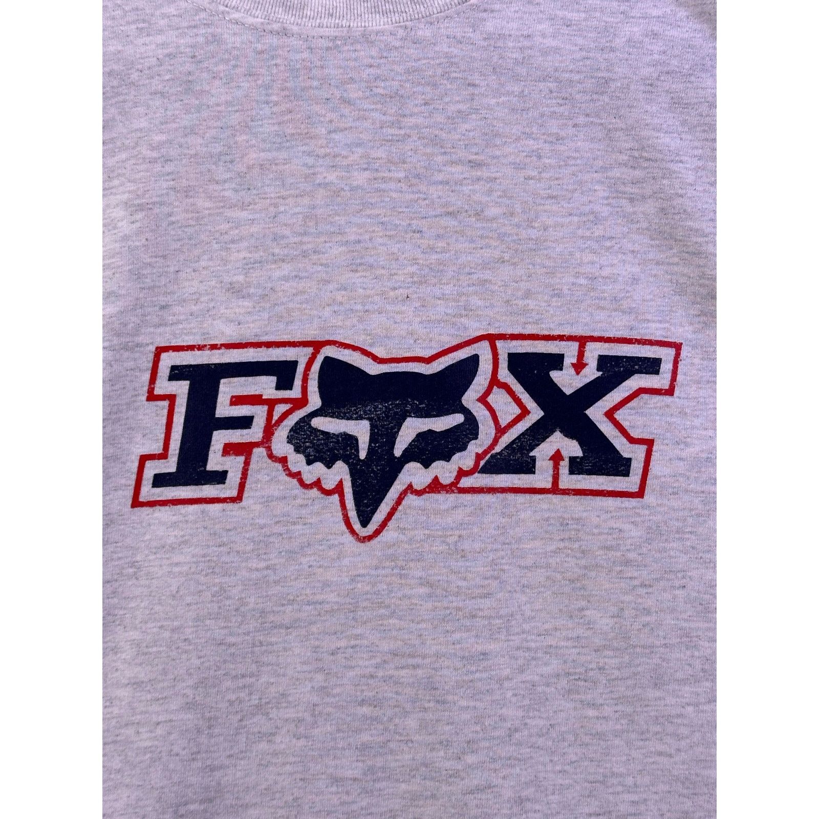 Gildan Fox Gildan Gray Tshirt Size Large Size US L / EU 52-54 / 3 - 5 Thumbnail