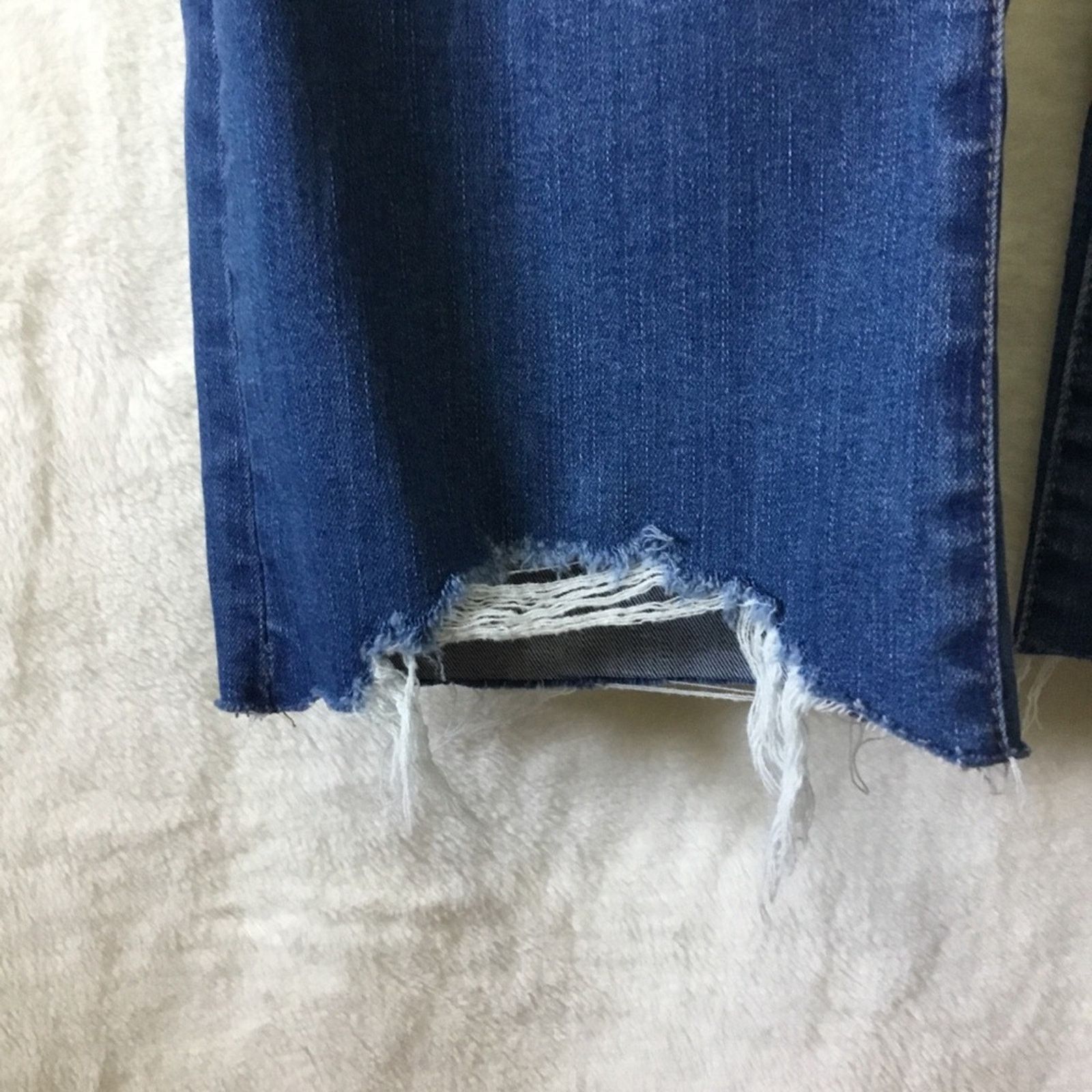 Madewell Madewell Blue Cali Demi-Boot Jeans Size 28" / US 6 / IT 42 - 5 Thumbnail
