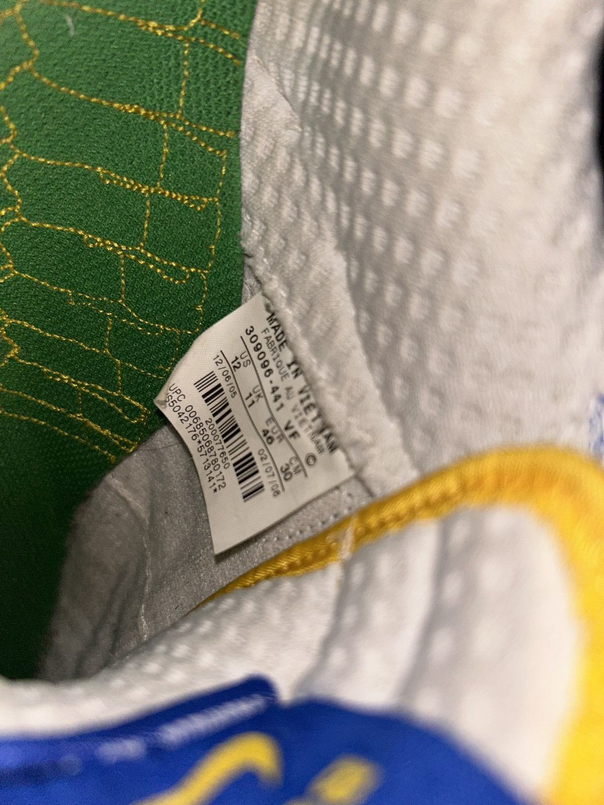 Nike Nike Air Force 1 “Brazil” Size US 12 / EU 45 - 6 Thumbnail