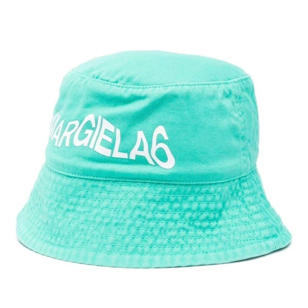 Maison Margiela !DS! SS23 Maison Margiela "Margiela" Logo Green Panama Size ONE SIZE - 10 Thumbnail