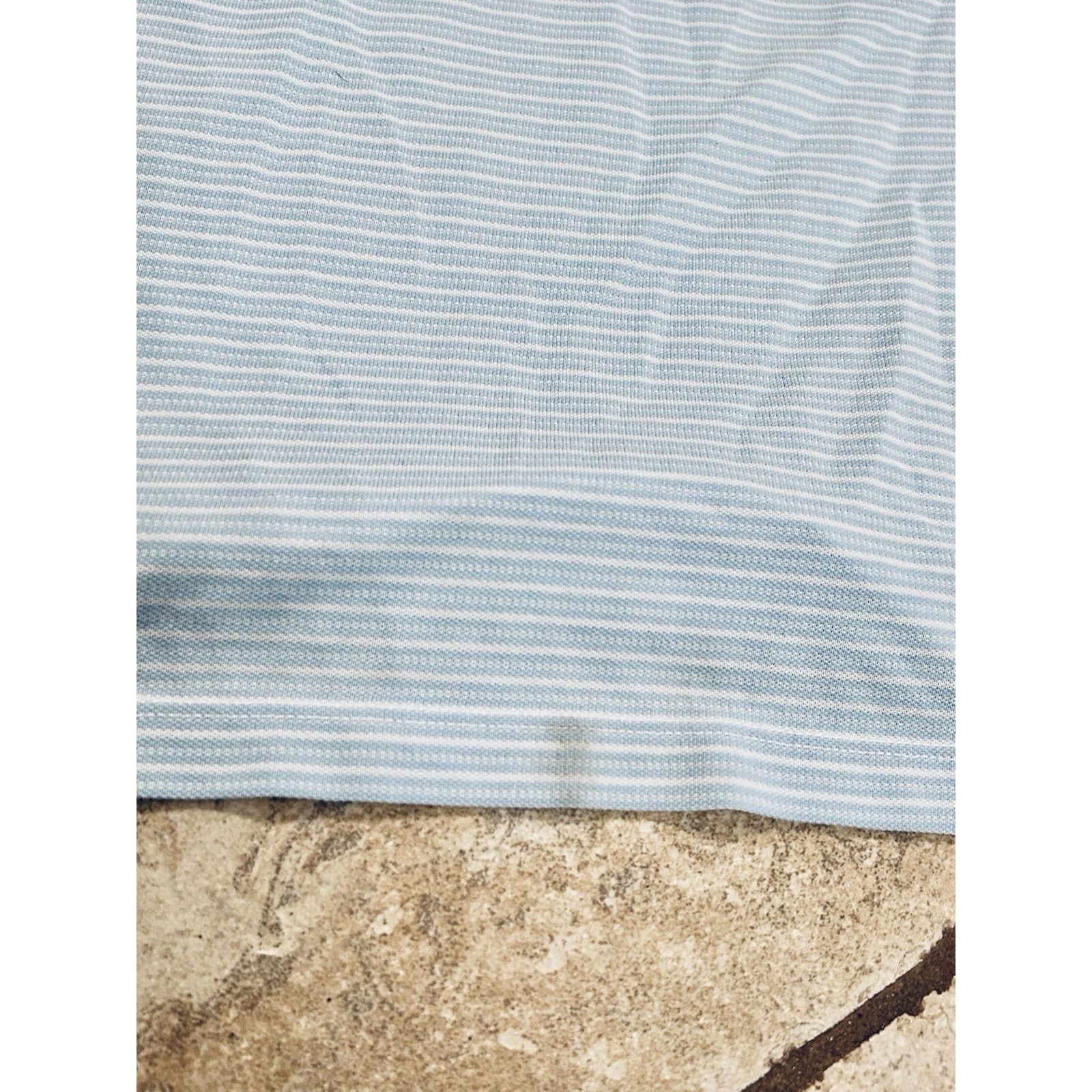 Tommy Bahama tommy bahama island zone polo 2xl Blue Stripe Pima Cotton Size US XXL / EU 58 / 5 - 6 Thumbnail