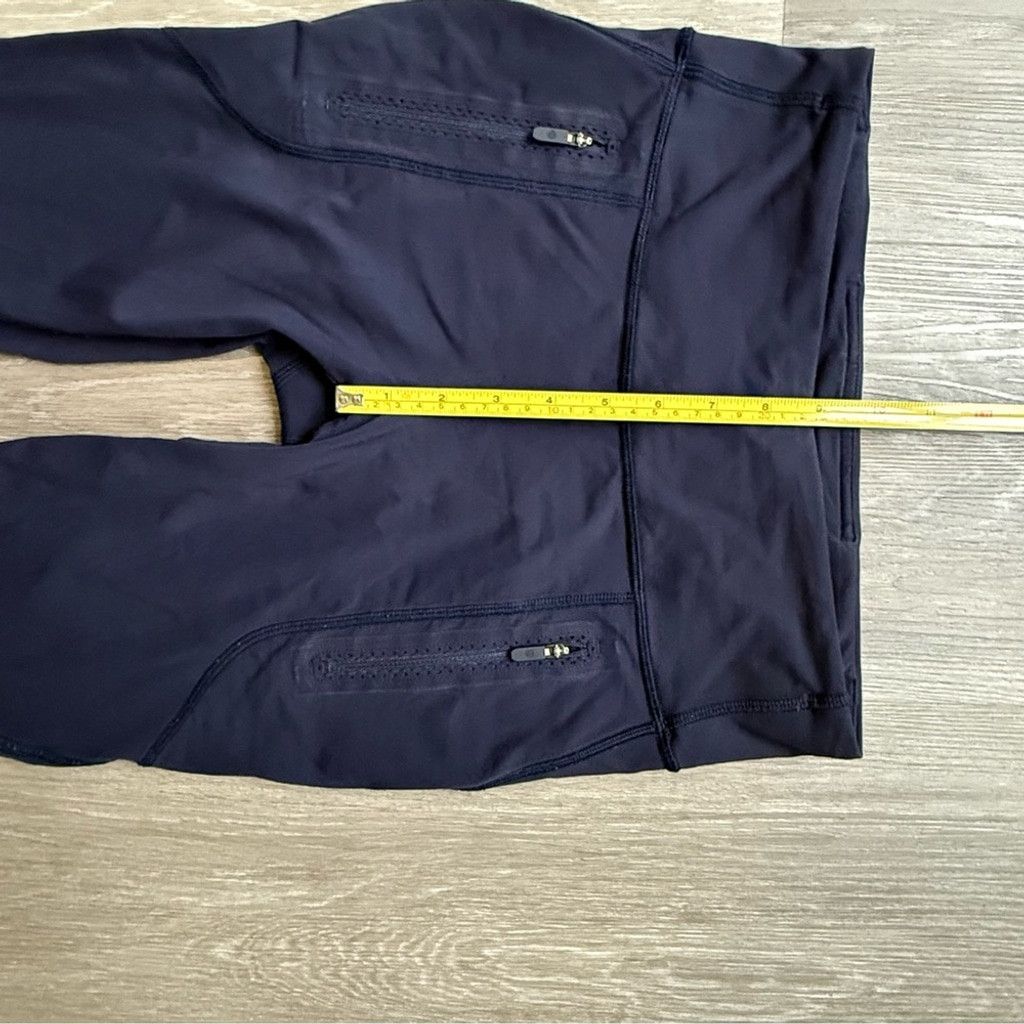 Lululemon Lululemon Athletica Invigorate 7/8 Navy Leggings Size 28" / US 6 / IT 42 - 5 Thumbnail