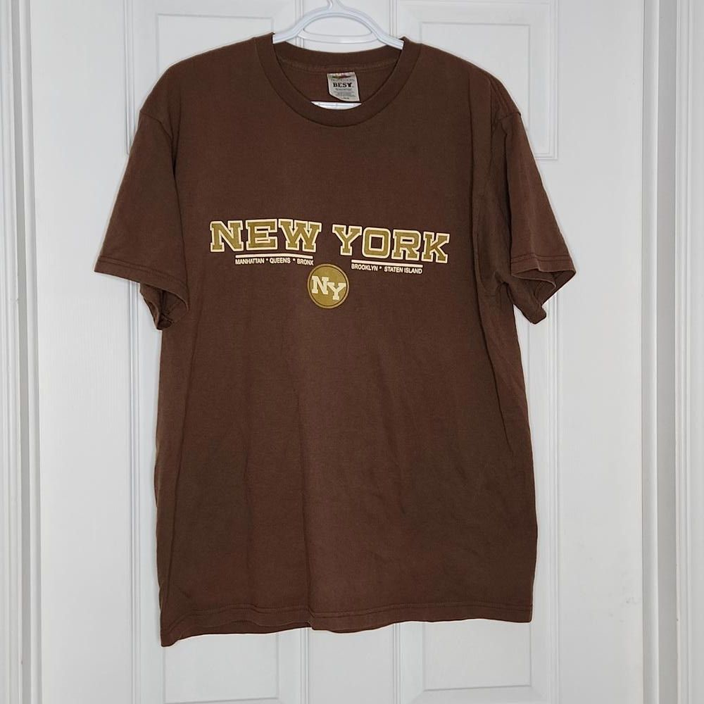 Fruit Of The Loom New York T Shirt Mens Large Size US L / EU 52-54 / 3 - 1 Thumbnail