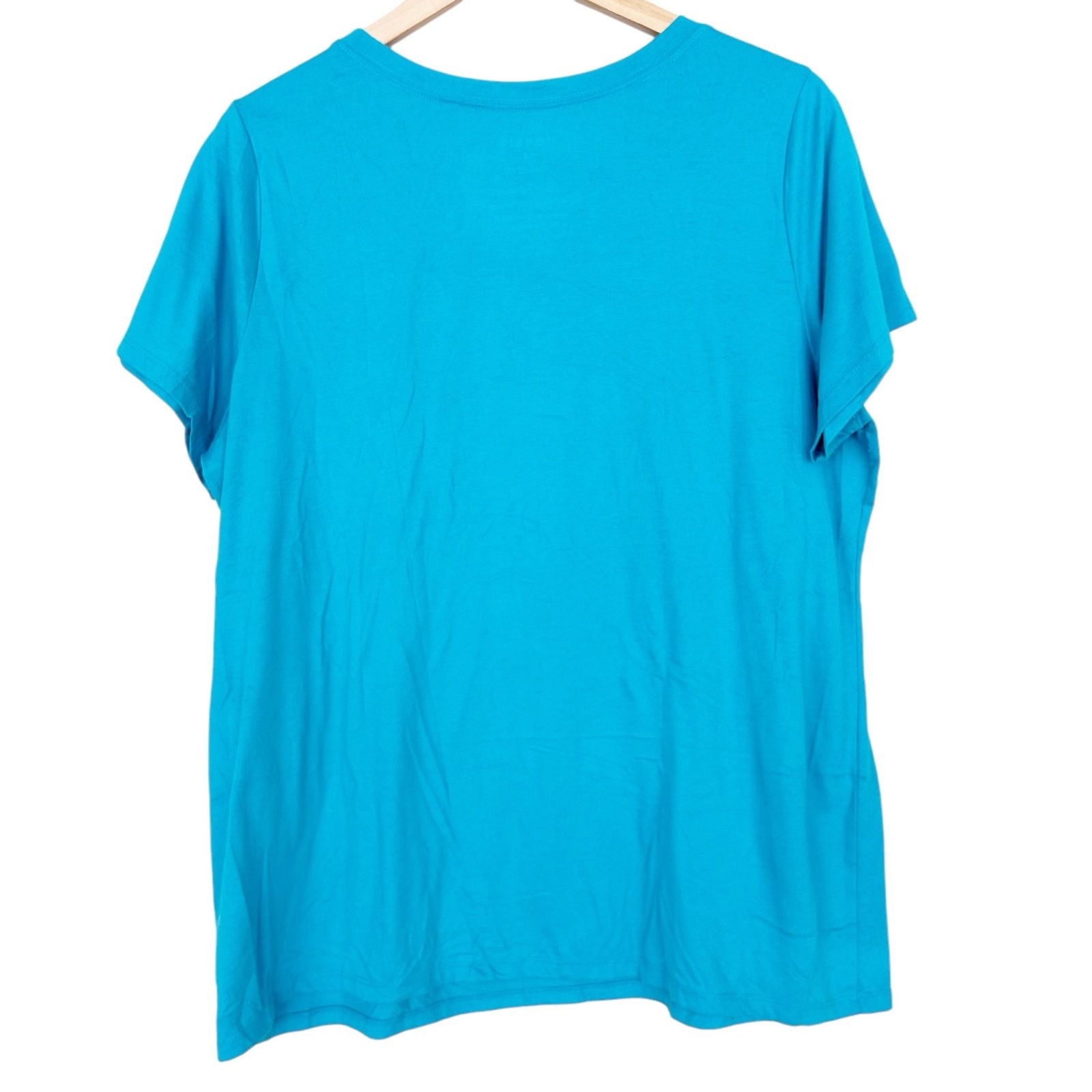 Other Torrid Teal Classic Fit Short Sleeve T Shirt Sz 2X Size XXL / US 16-18 / IT 52-54 - 3 Thumbnail